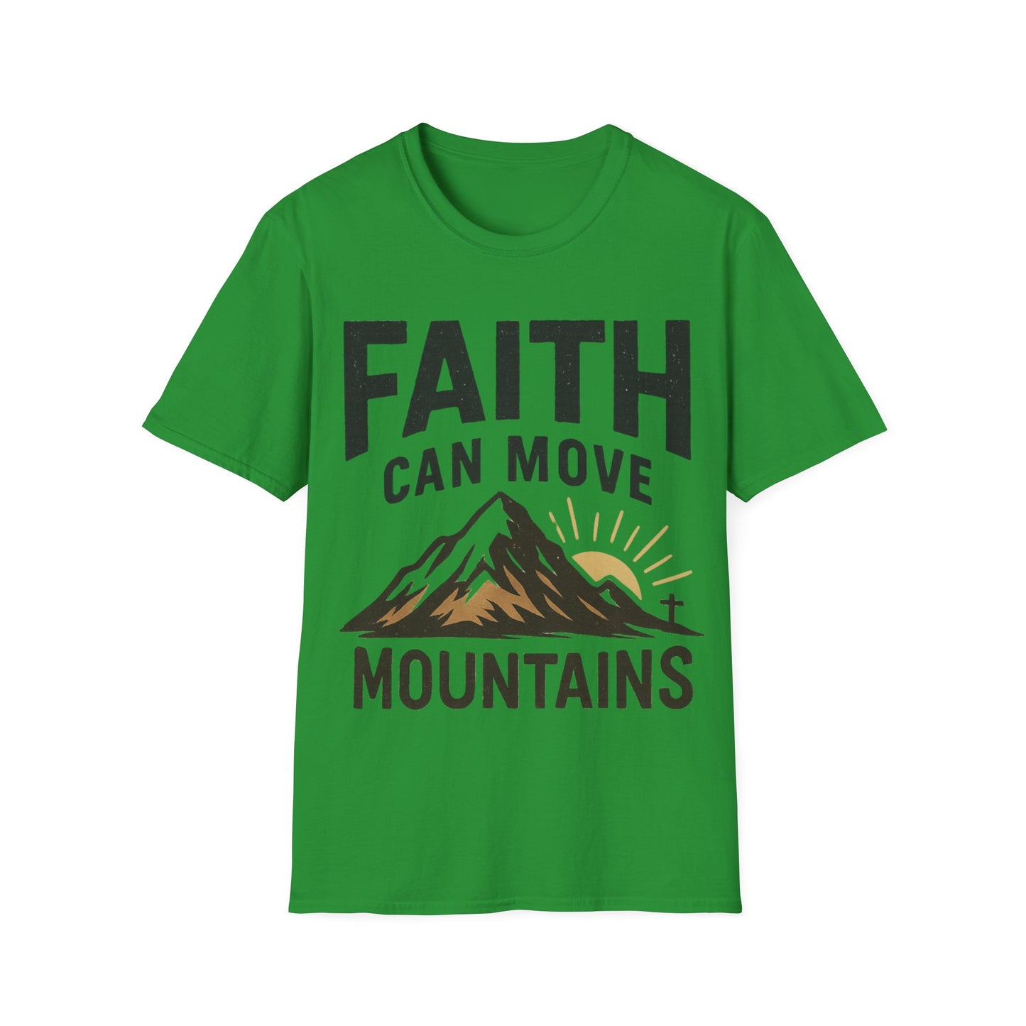 Faith-Inspired Unisex Softstyle T-Shirt - Inspirational Gift, Christian Apparel, Religious Tee, Motivational Shirt, Scripture Tee