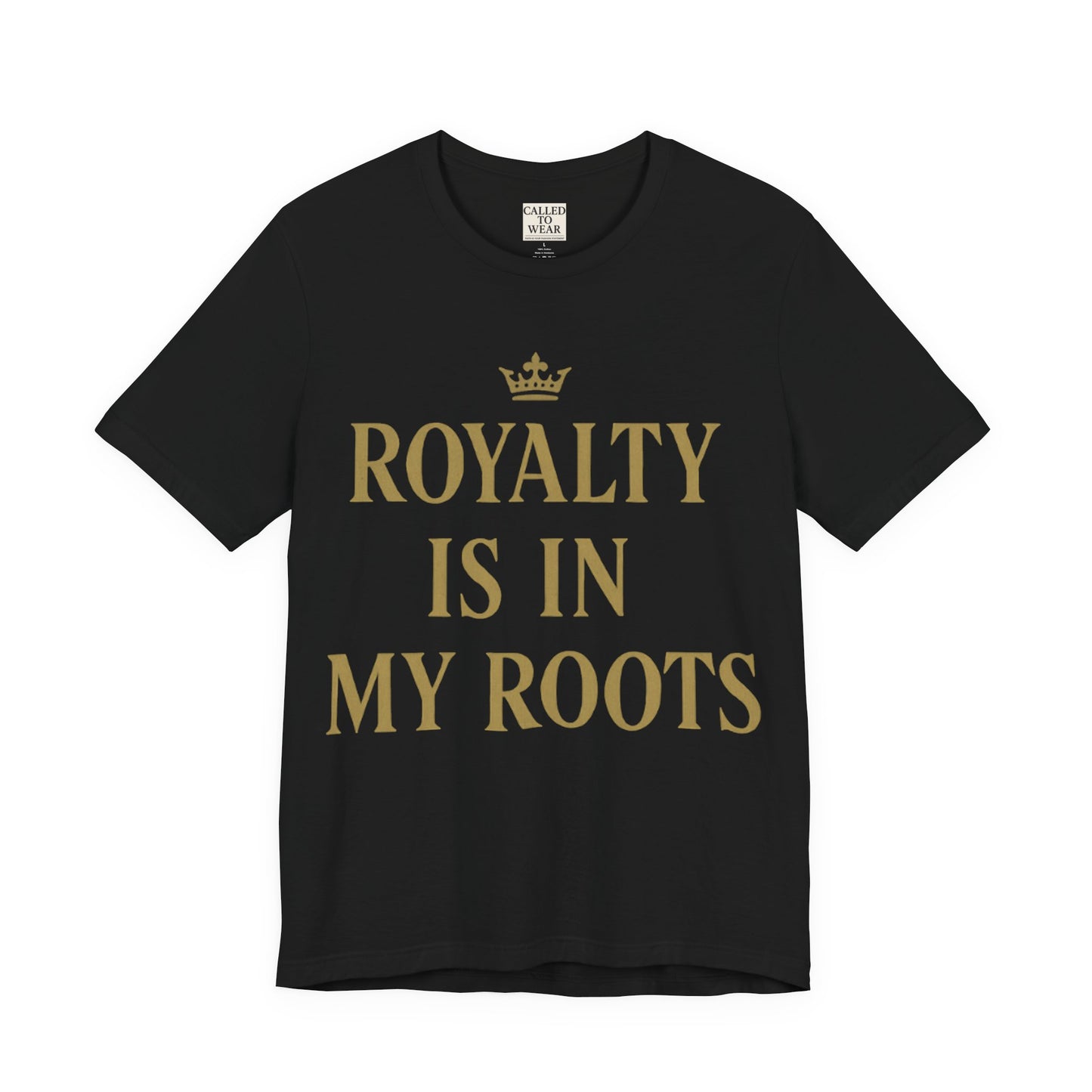 Royalty Roots Tee - Unisex Jersey Short Sleeve T-Shirt, Perfect for Family Gatherings, Casual Outings, Birthdays, Gifts