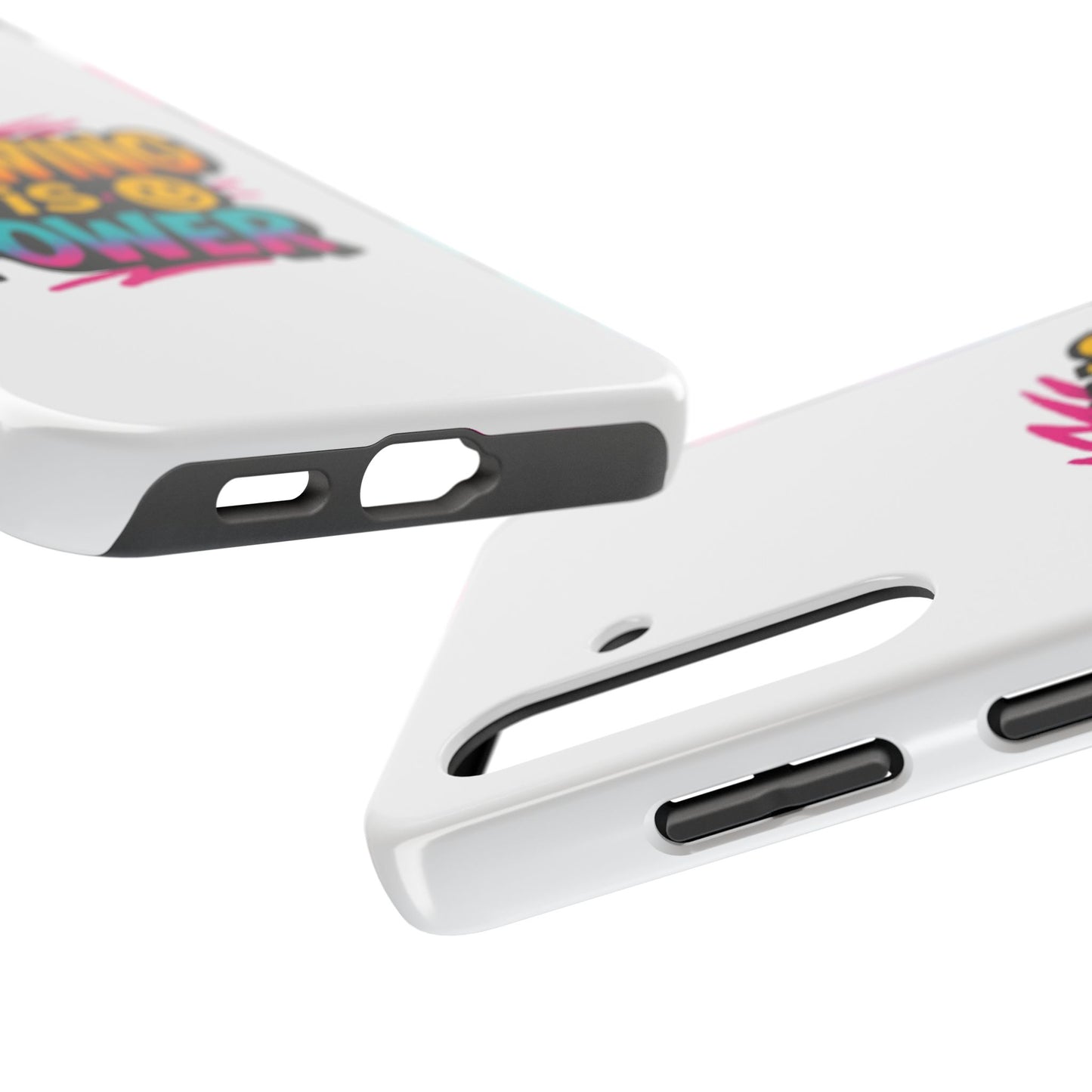 Empowering Tough Phone Case - 'Growing is Power' - Motivational Gifts, Unique Phone Accessories, Phone Protector, Gift for Teens
