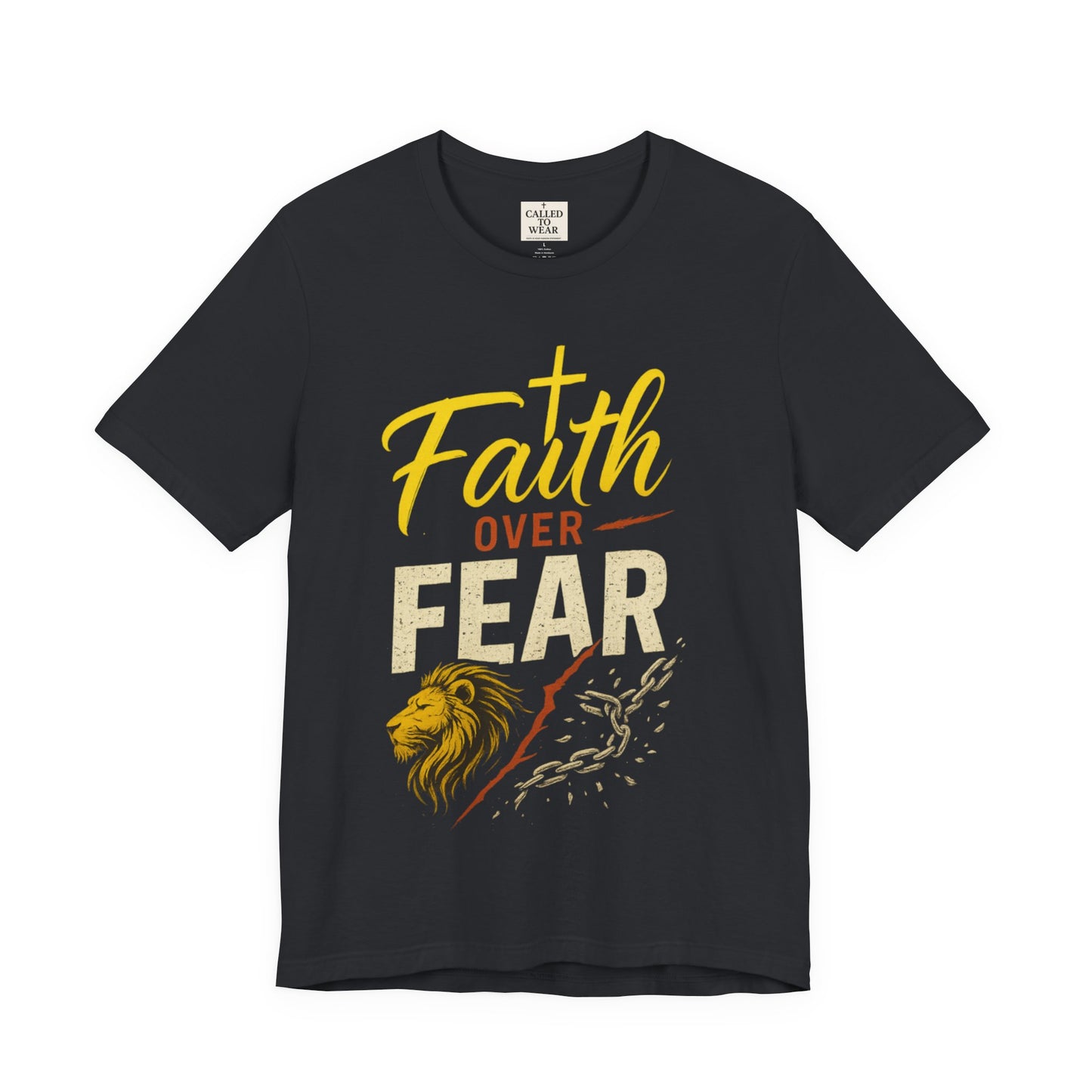 Faith Over Fear Unisex Tee - Inspirational Christian Apparel