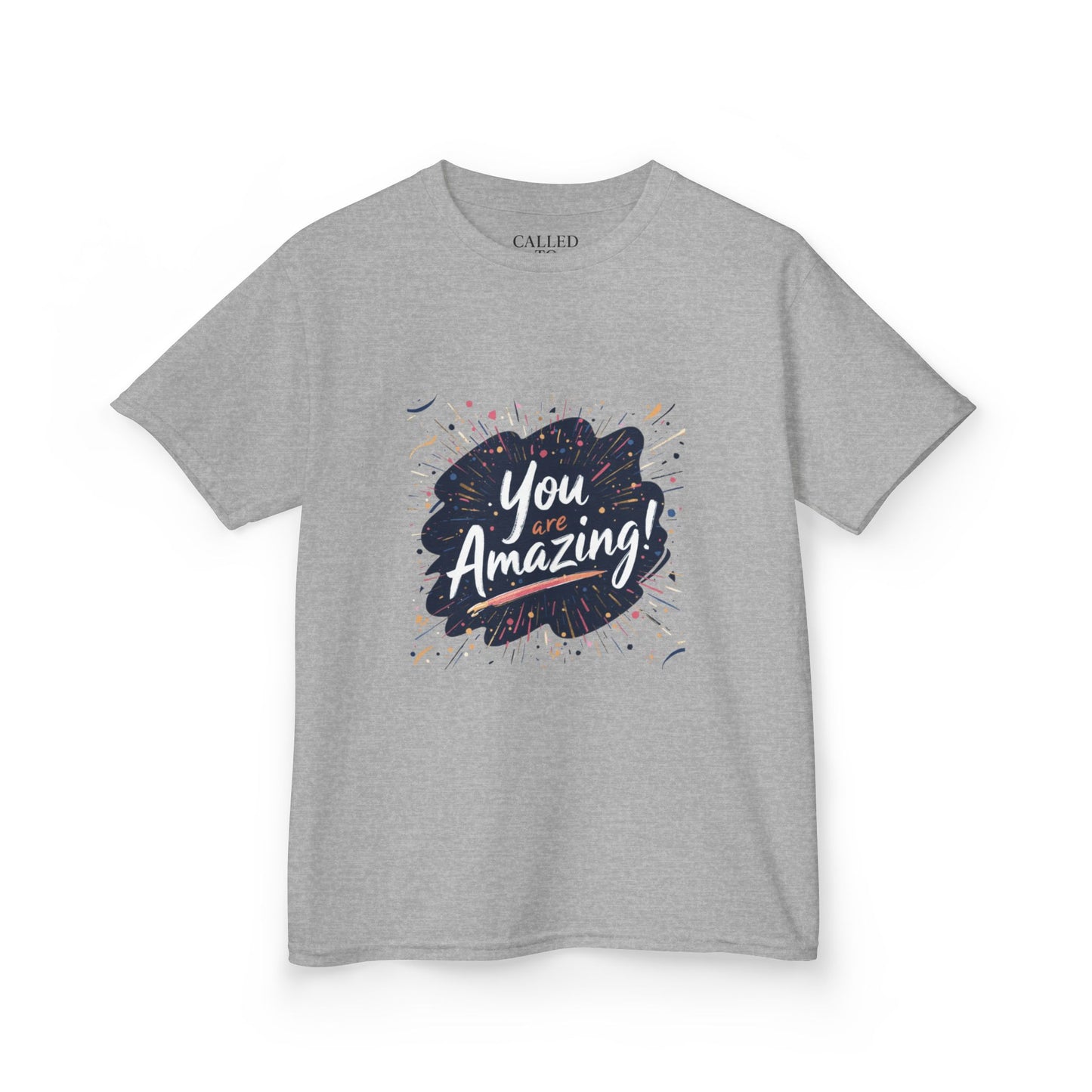 You Amazing! Brushstroke Kids Tee | Handwritten Encouragement Shirt