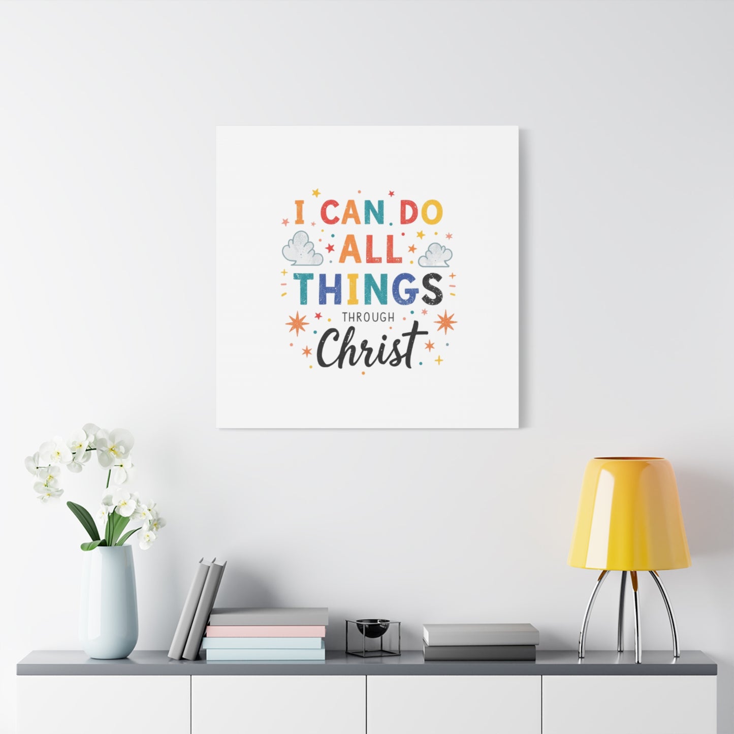 I Can Do All Things Through Christ Matte Canvas