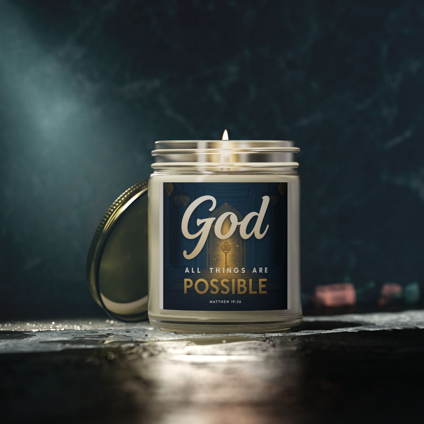 Scented Candles, Coconut Apricot Wax (4oz, 9oz)