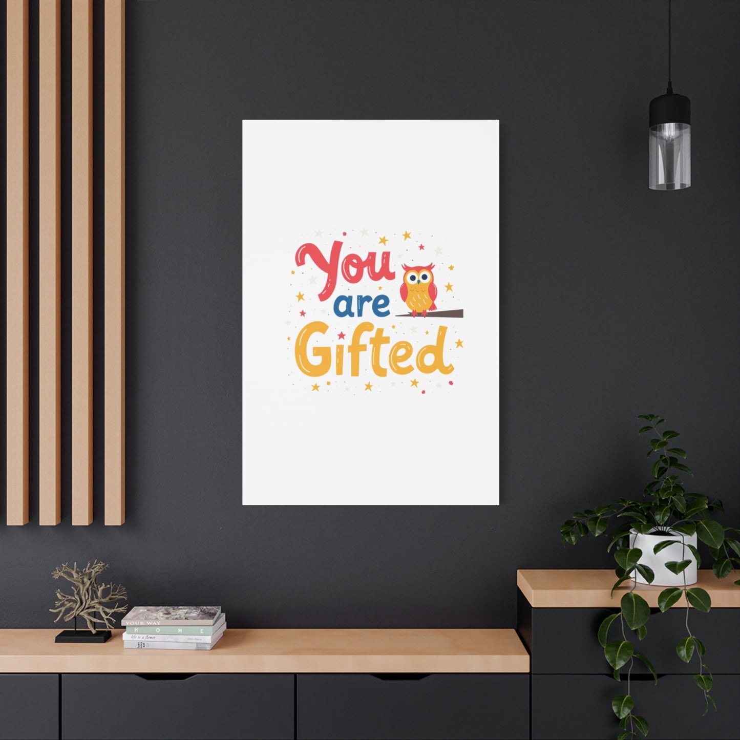 You Are Gifted Owl | Canvas