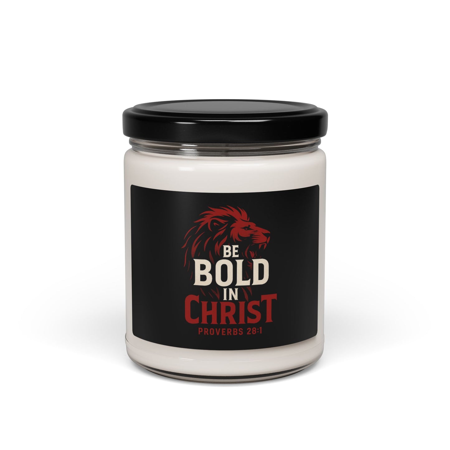 Be Bold in Christ Scented Soy Candle, Faith-Based Home Decor, Relaxation Gift, Christian Candle, Inspirational Gift Idea
