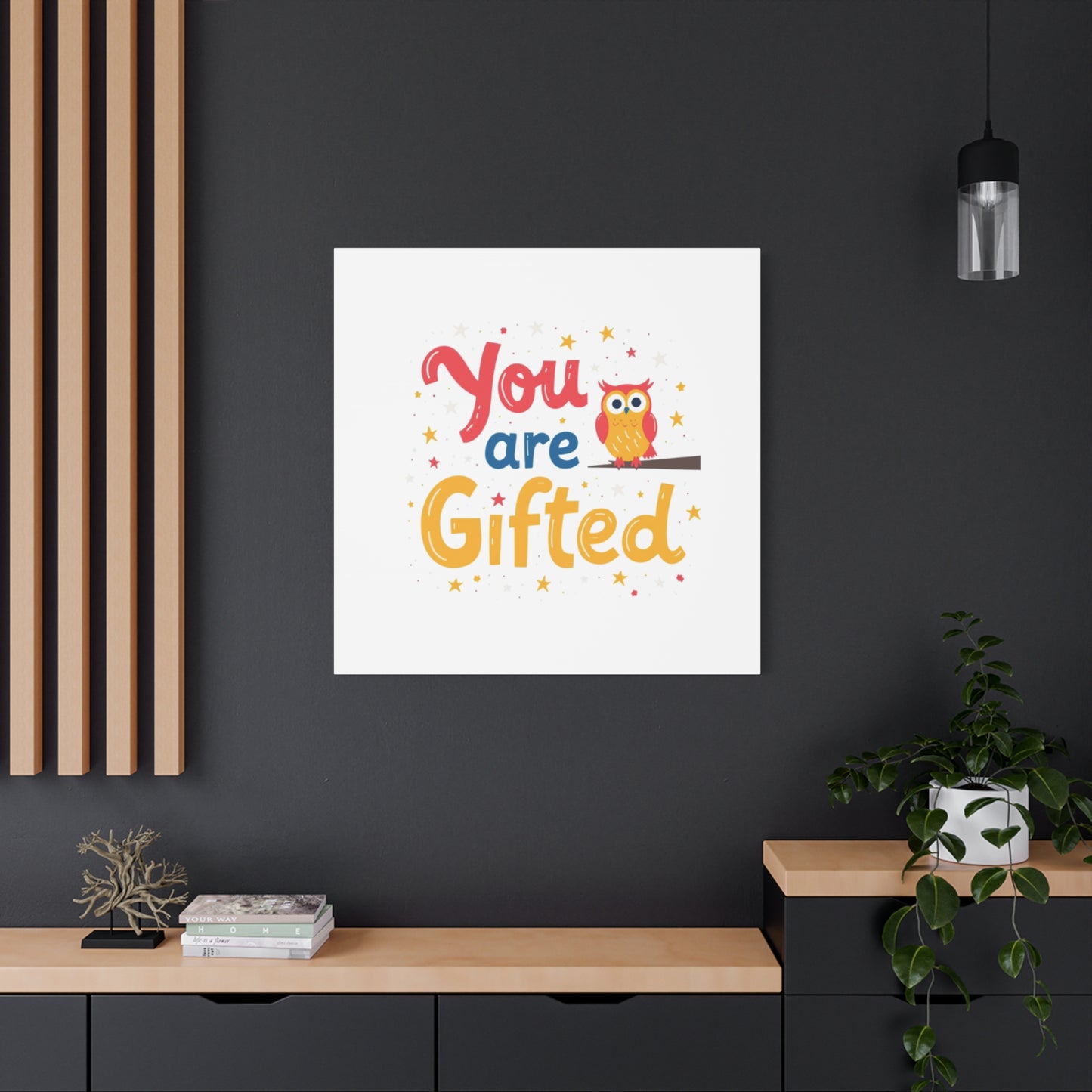 You Are Gifted Owl | Canvas