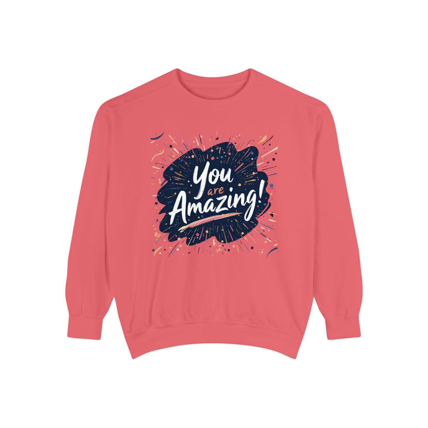 You Are Amazing sweatshirt | Inspirational Typography Crewneck