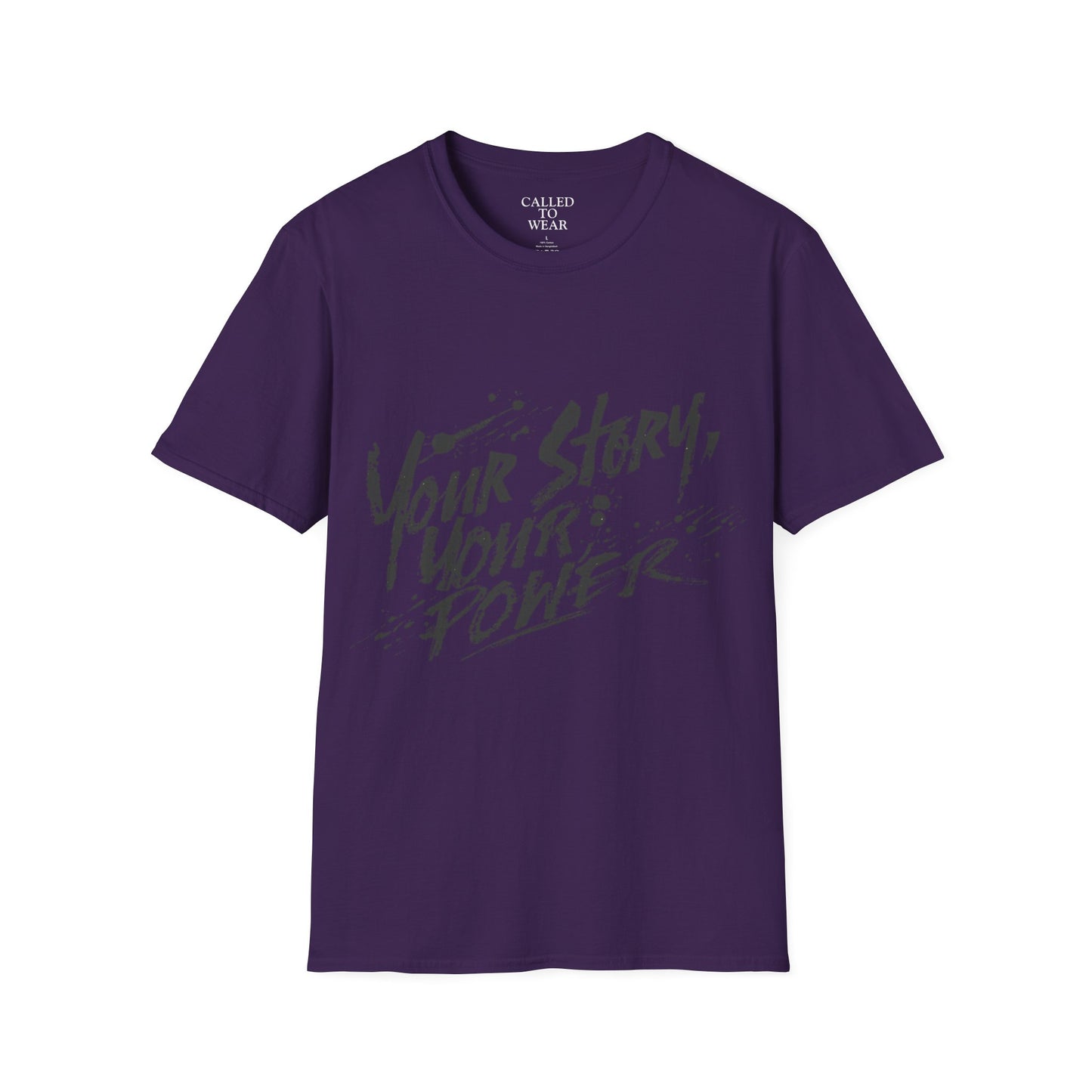 Your Story Your Power T-Shirt | Inspirational Script Typography