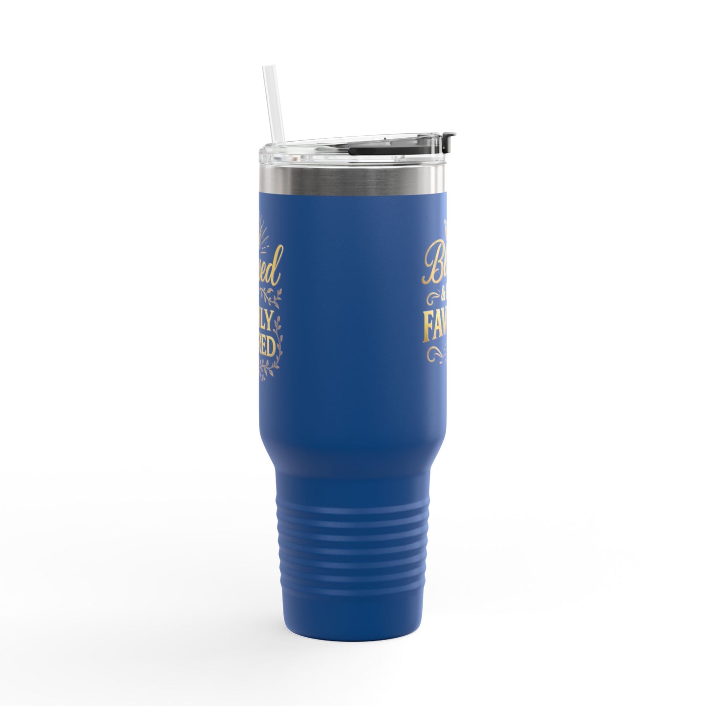 Blessed & Highly Favored 40oz Insulated Travel Mug - Inspirational On-the-Go Drinkware, Perfect for Gifts, Travel Essentials, and [...]