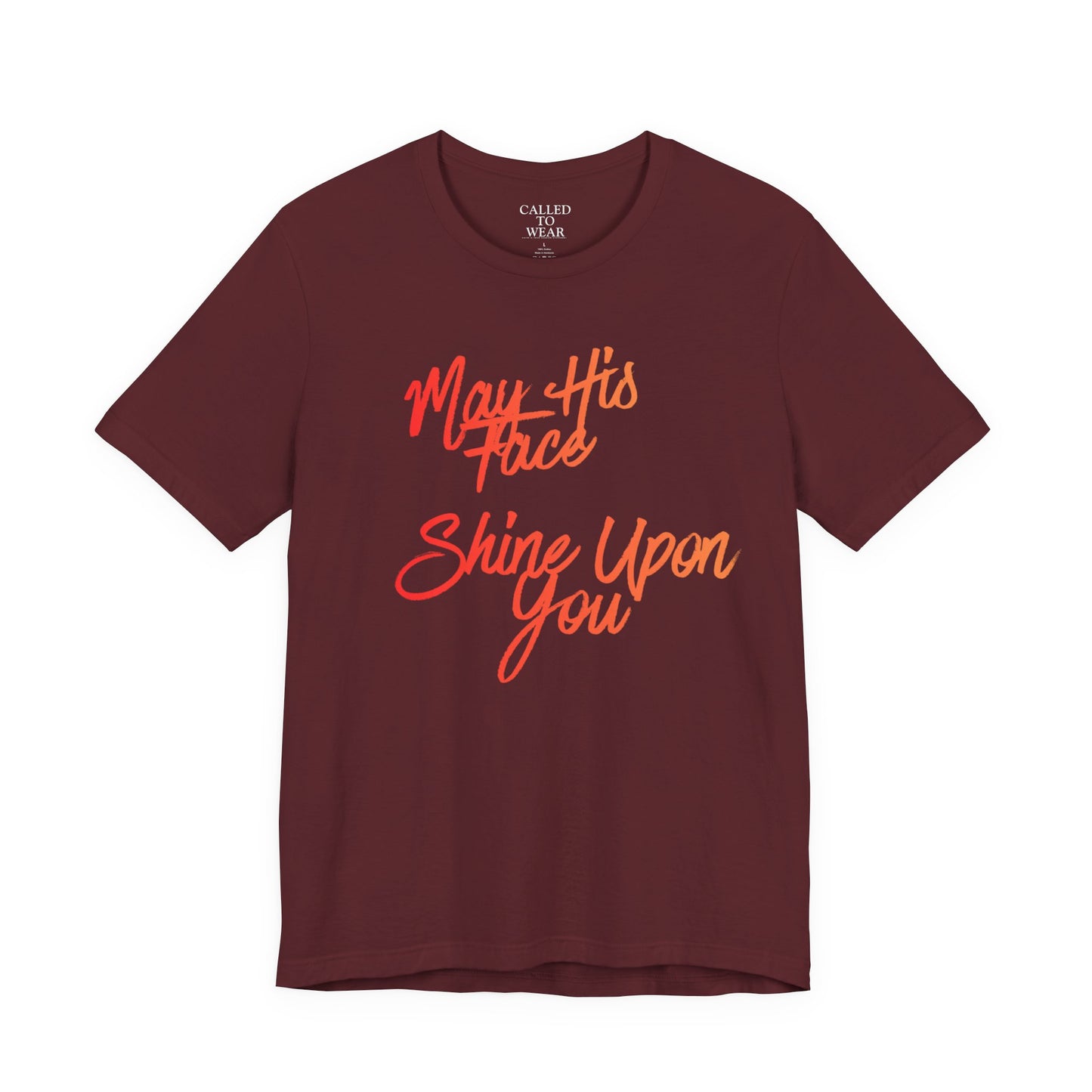 May His Face Shine Upon You Tee | Christian Blessing Shirt
