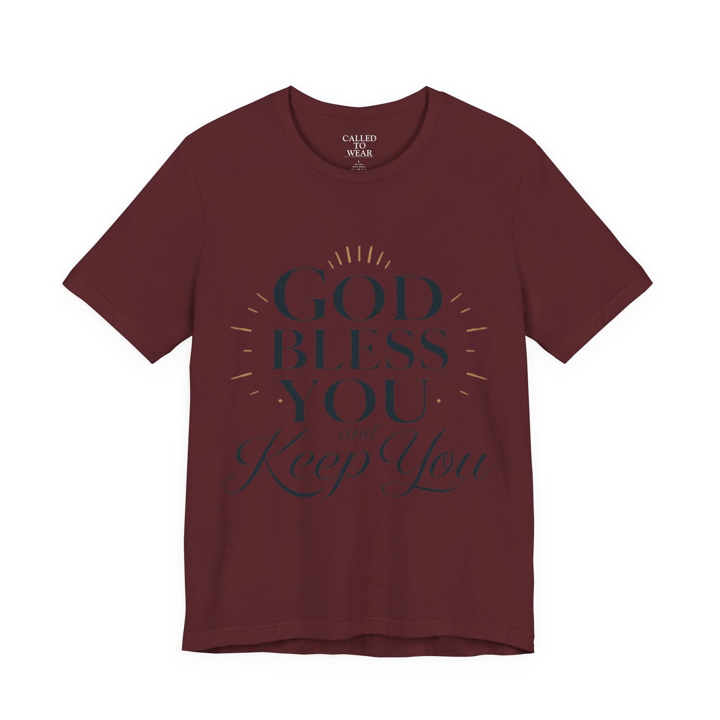 God Bless You and Keep You T-Shirt | Faith-Based Scripture Tee