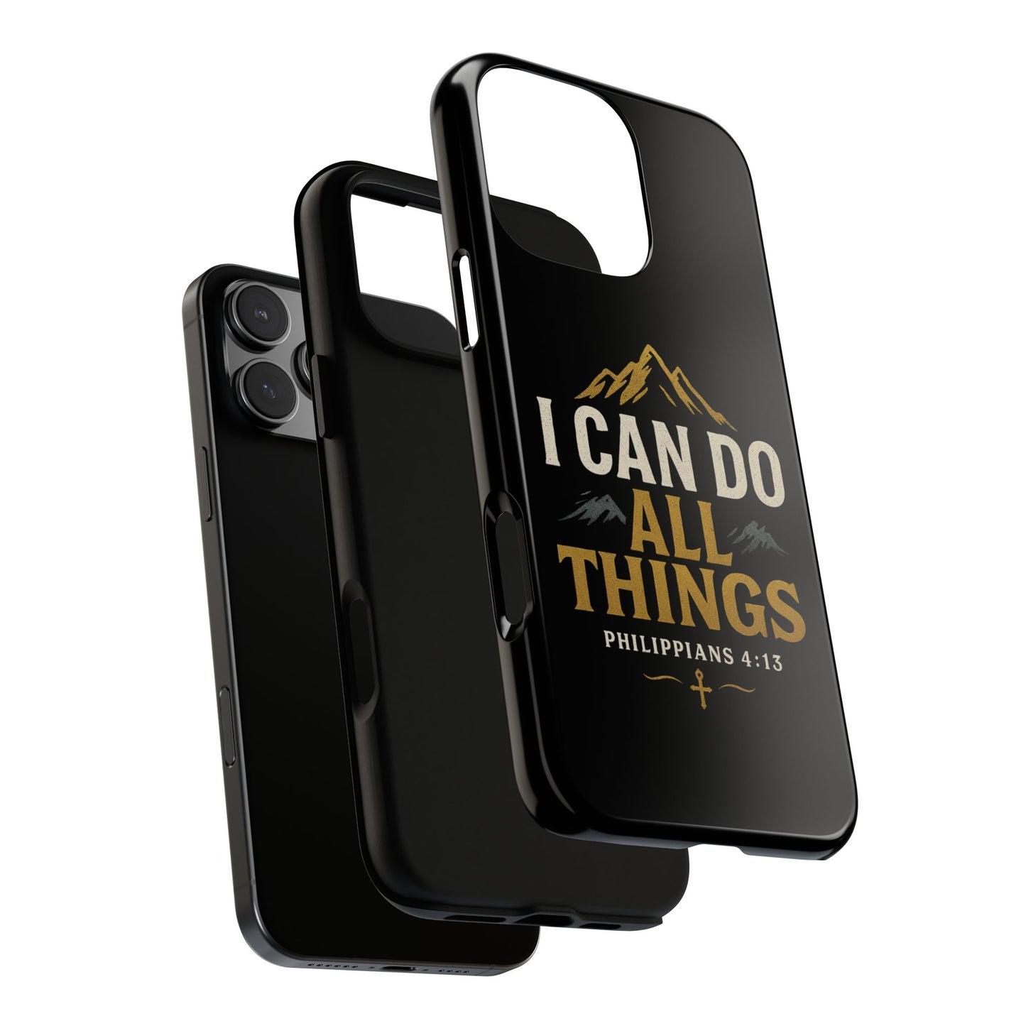 I Can Do All Things Phone Case, Inspirational Phone Cover, Christian Gift, Motivational Tech Accessory, Bible Verse Case, Tough Cases
