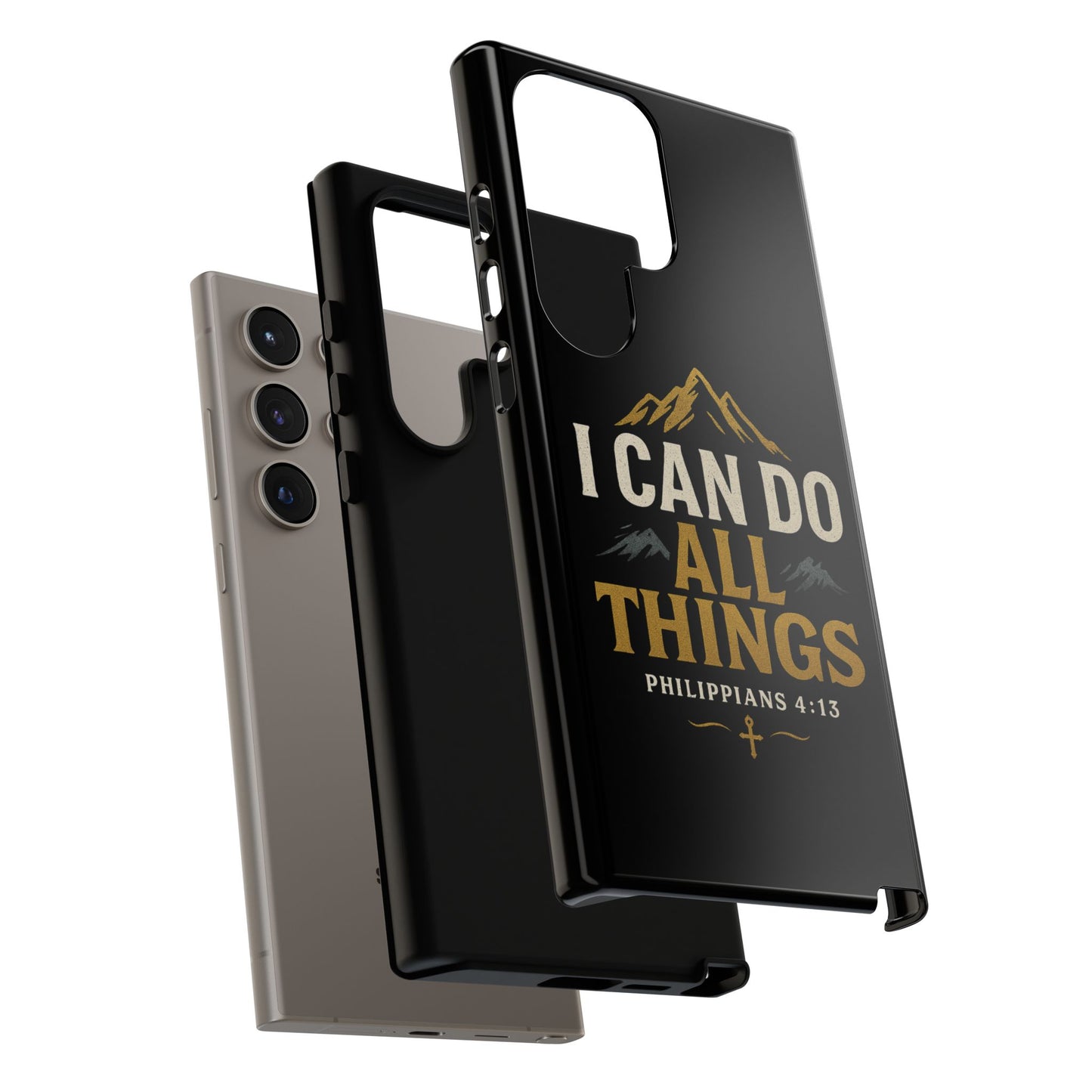 I Can Do All Things Phone Case, Inspirational Phone Cover, Christian Gift, Motivational Tech Accessory, Bible Verse Case, Tough Cases