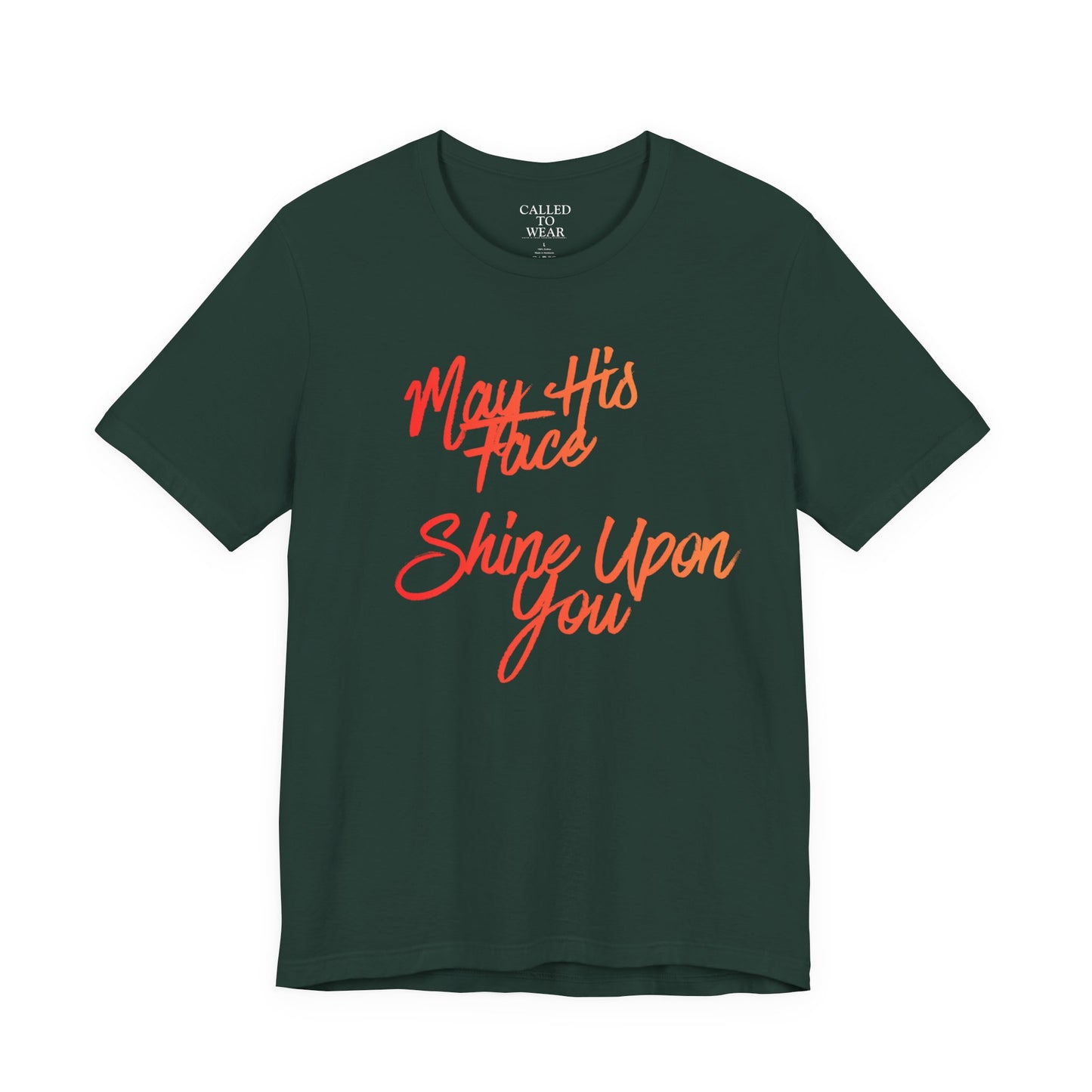 May His Face Shine Upon You Tee | Christian Blessing Shirt