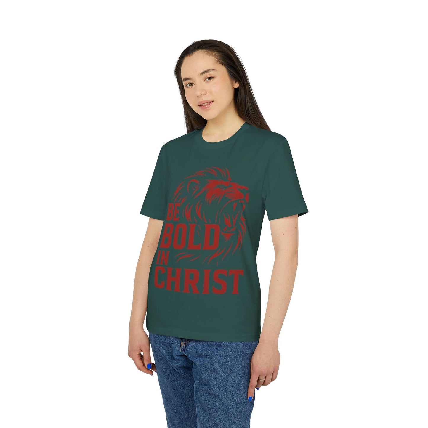 Bold in Christ Unisex T-shirt, Inspirational Christian Tee, Faith-Based Apparel