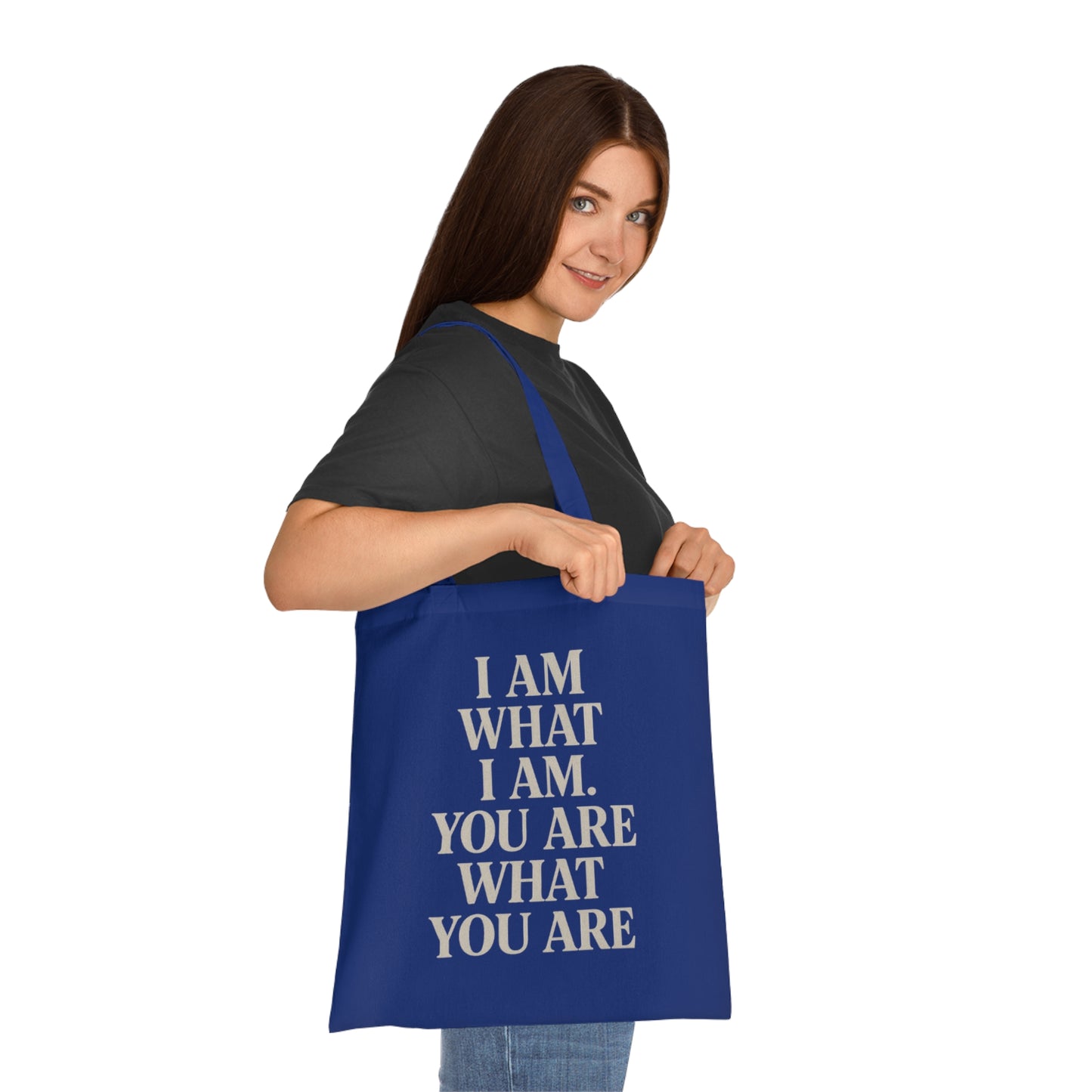Inspirational Cotton Tote Bag - Ideal for Daily Use, Shopping, or Gift Giving, Motivational Quote, Eco-Friendly, Personal Use, Holiday Gift
