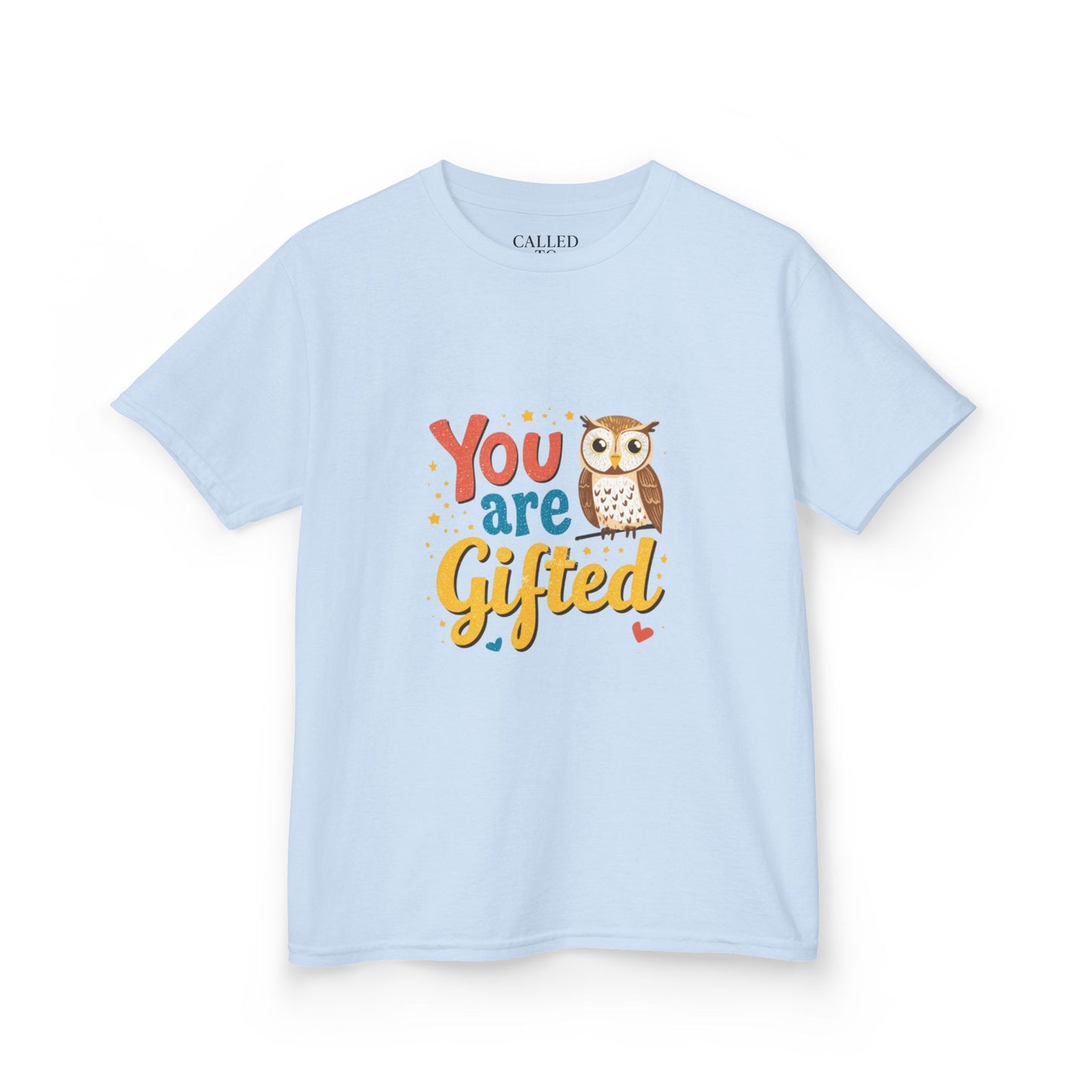 You Are Gifted Owl Kids Tee | Encouraging Children's Shirt