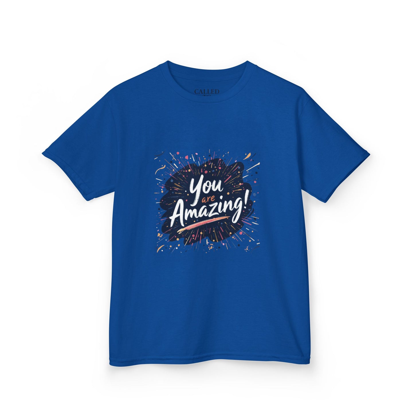 You Amazing! Brushstroke Kids Tee | Handwritten Encouragement Shirt