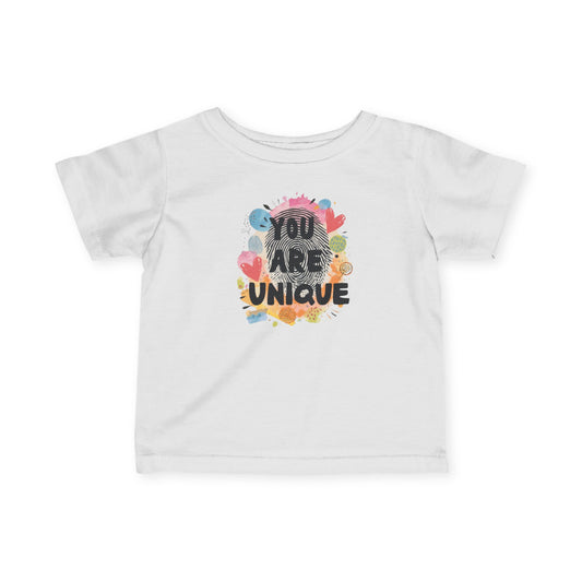 Watercolor Playful Lettering Infant Tee | Soft Breathable Baby Shirt