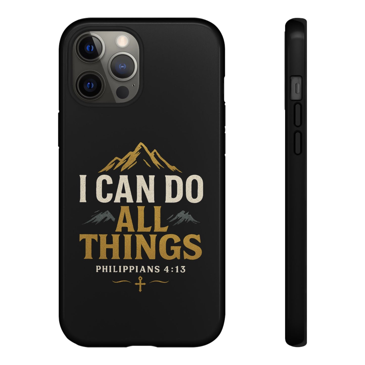 I Can Do All Things Phone Case, Inspirational Phone Cover, Christian Gift, Motivational Tech Accessory, Bible Verse Case, Tough Cases