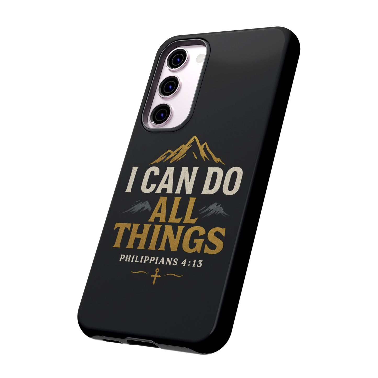 I Can Do All Things Phone Case, Inspirational Phone Cover, Christian Gift, Motivational Tech Accessory, Bible Verse Case, Tough Cases