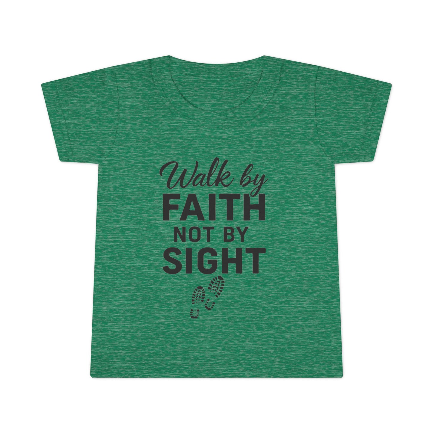 Toddler Faith T-Shirt - Inspirational Christian Gift for Kids, Birthday, Everyday Wear, Motivational Tee