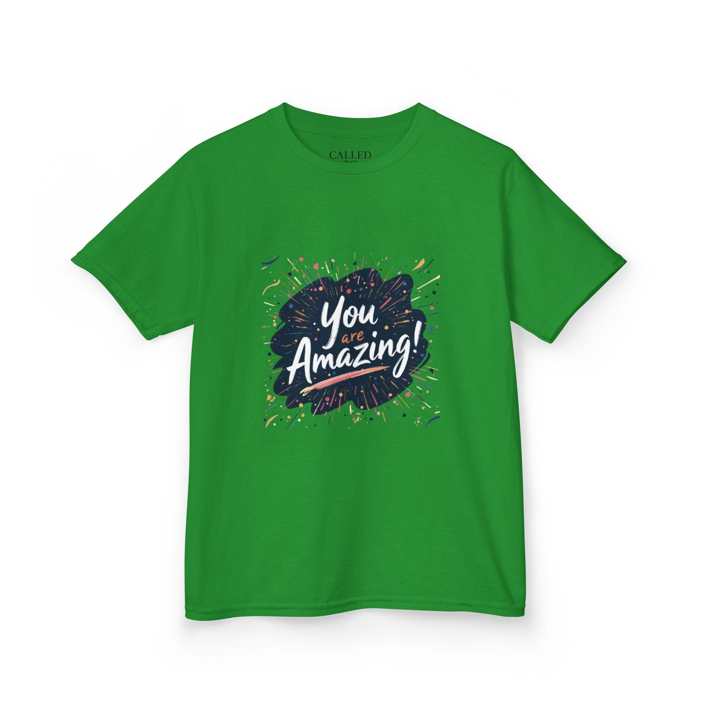 You Amazing! Brushstroke Kids Tee | Handwritten Encouragement Shirt