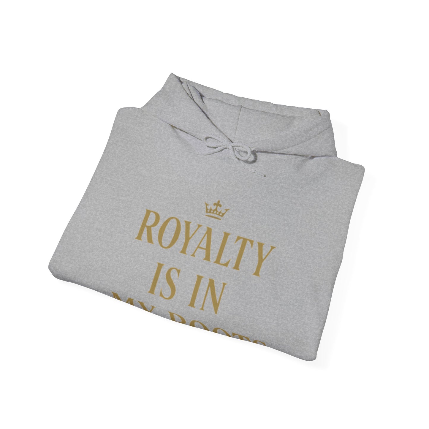Royalty Roots Hoodie - Unisex Heavy Blend Sweatshirt, Gift for Her, Cozy Wear, Casual Fashion, Statement Piece, Birthday Gift