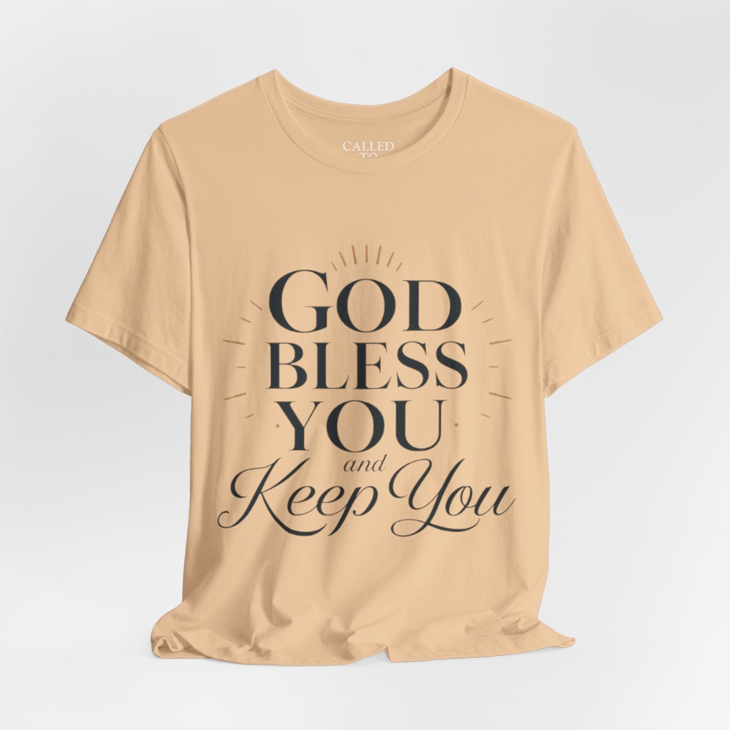 God Bless You and Keep You T-Shirt | Faith-Based Scripture Tee
