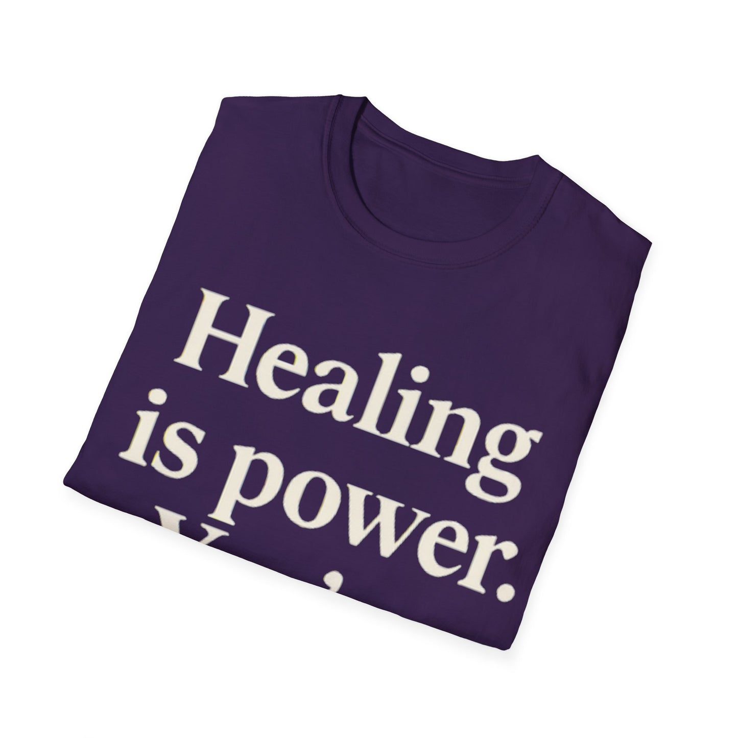 Healing Power T-Shirt | Motivational Tee, Wellness Apparel, Gift for Friends