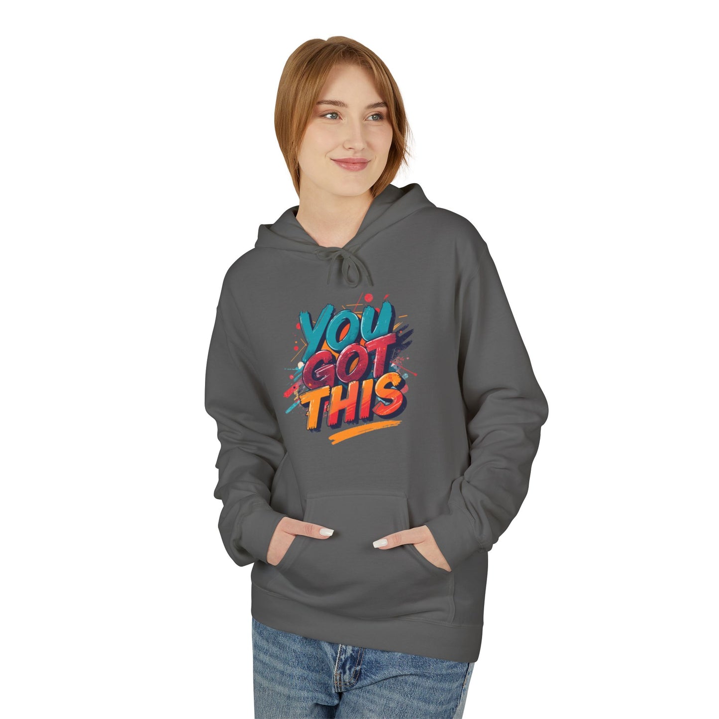 You Got This Brush Lettering Hoodie | Encouragement Motivational Pullover