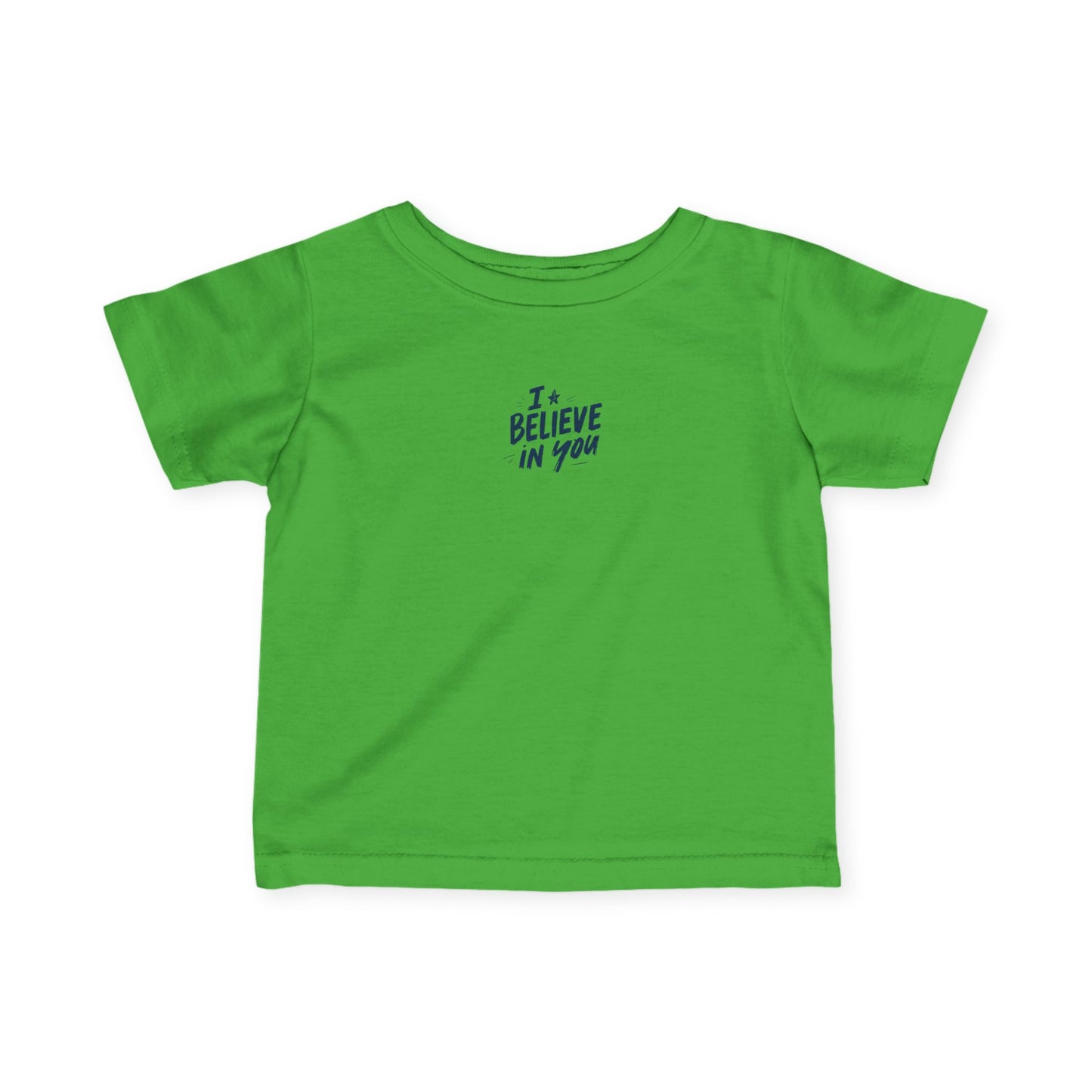 I Believe In You Infant Tee | Encouraging Baby Shirt, Minimal Script