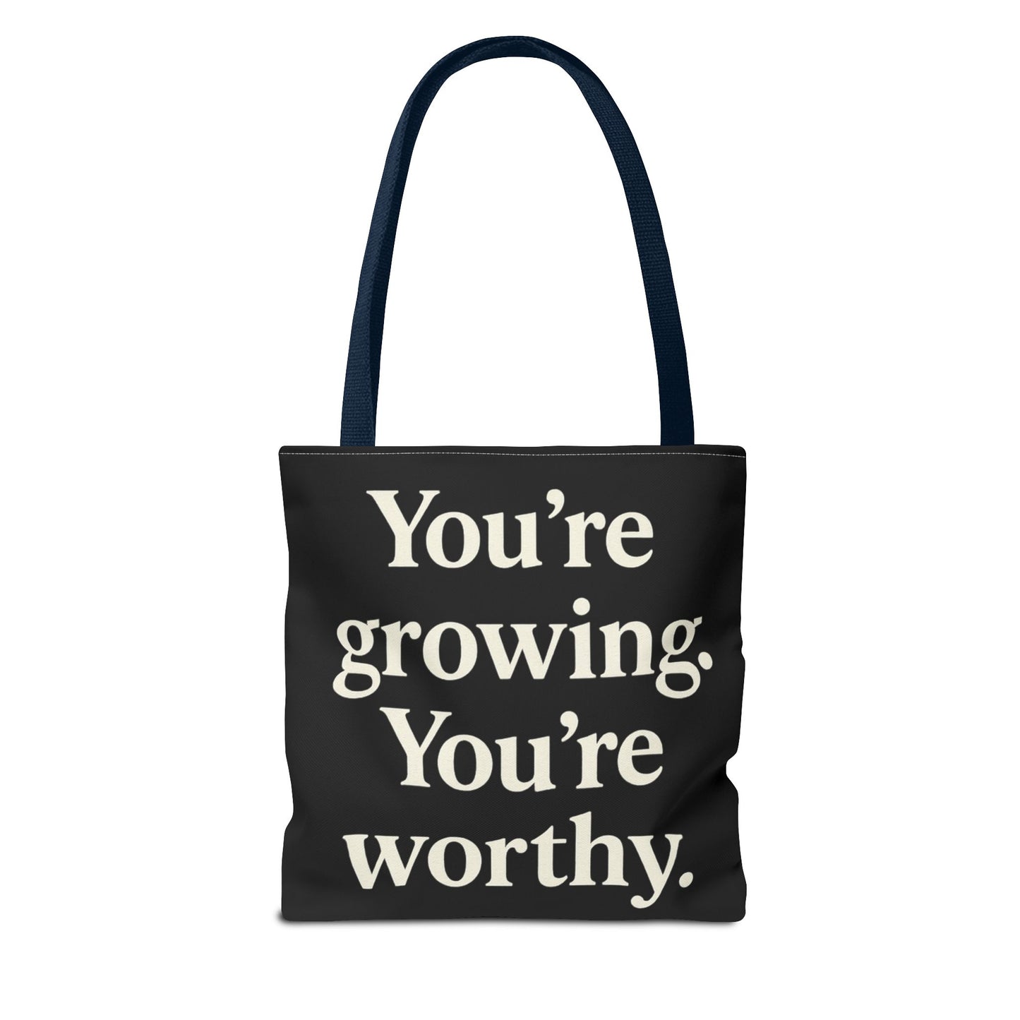Empowering Affirmation Tote Bag 'You Are Enough' Inspirational Everyday Tote