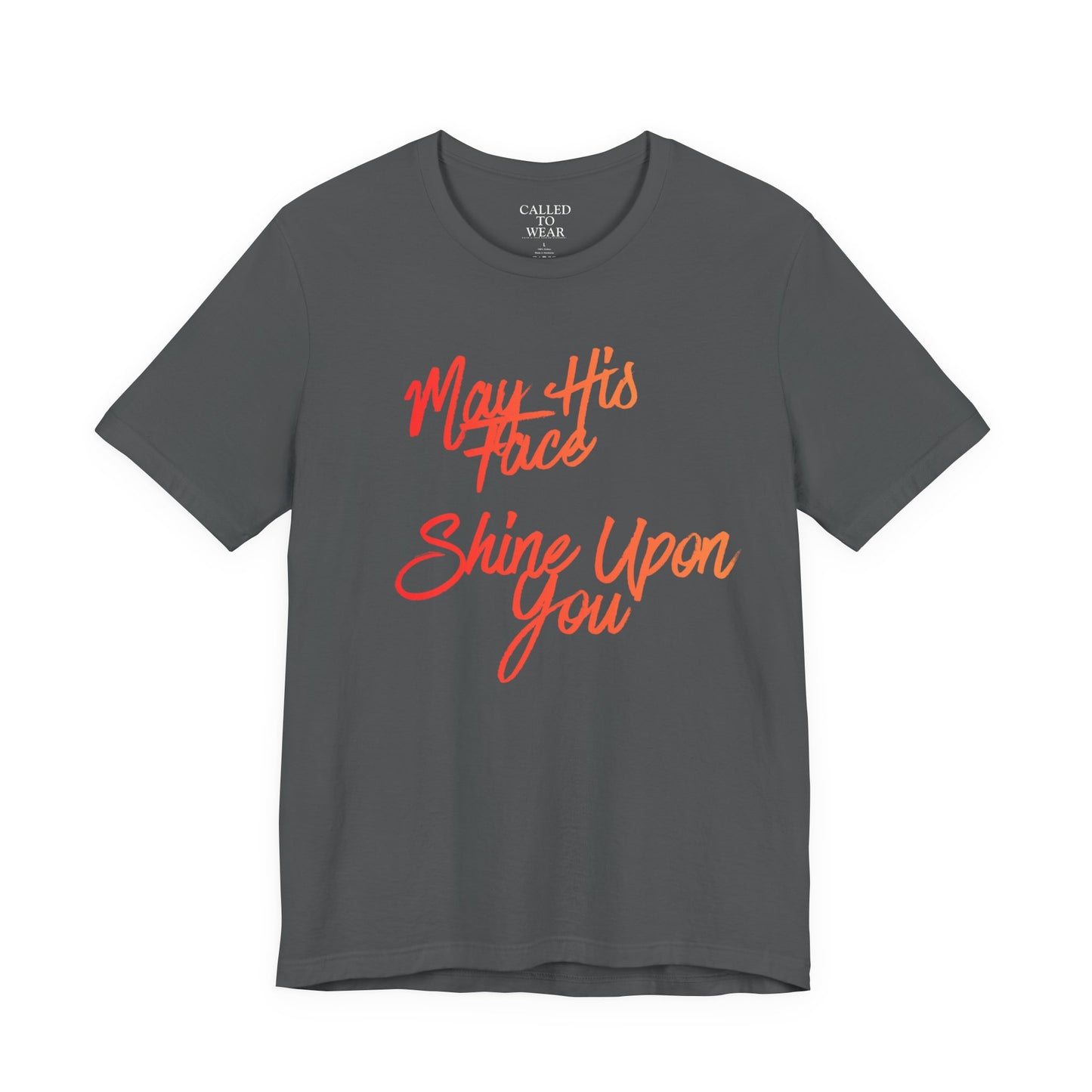 May His Face Shine Upon You Tee | Christian Blessing Shirt