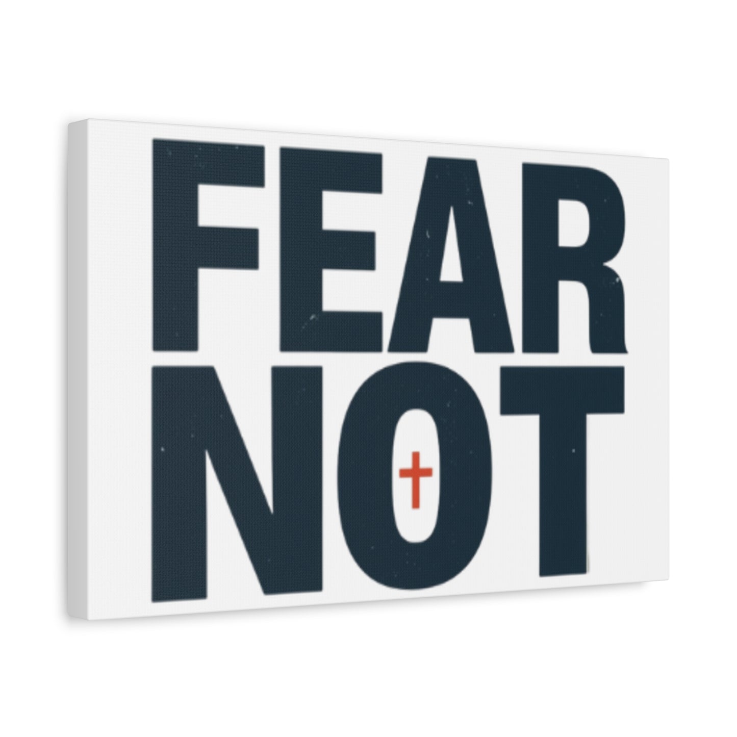 Fear Not canvas | Christian wall art, stretched matte gallery wrap