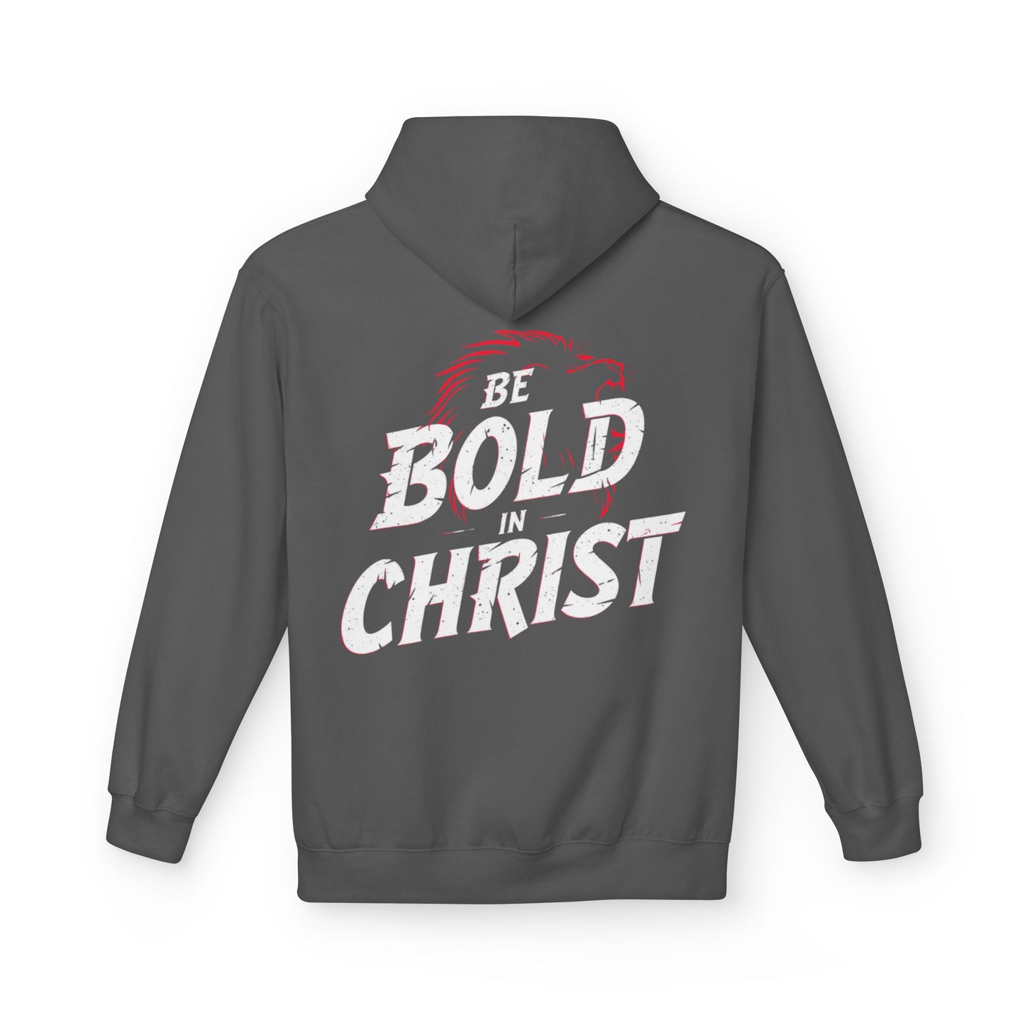 Be Bold in Christ Brush Stroke Design Hoodie | Christian Faith Apparel