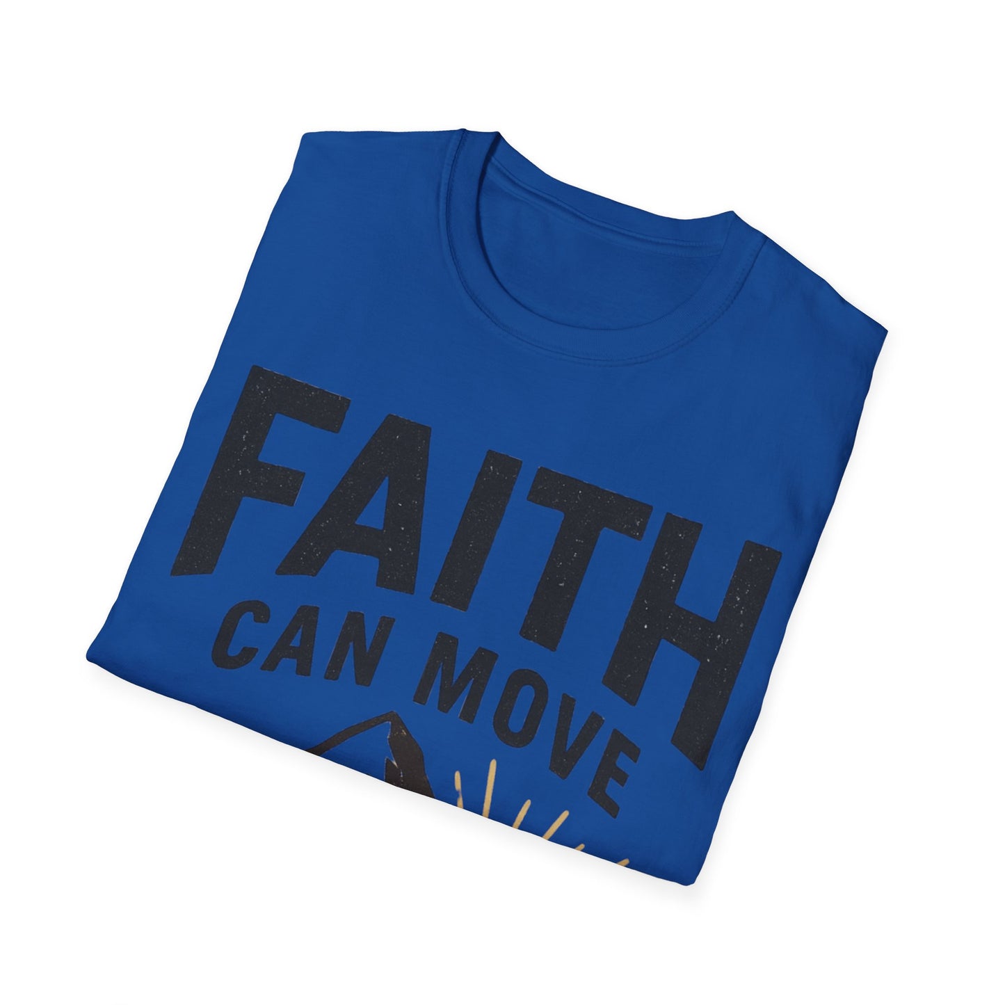 Faith-Inspired Unisex Softstyle T-Shirt - Inspirational Gift, Christian Apparel, Religious Tee, Motivational Shirt, Scripture Tee