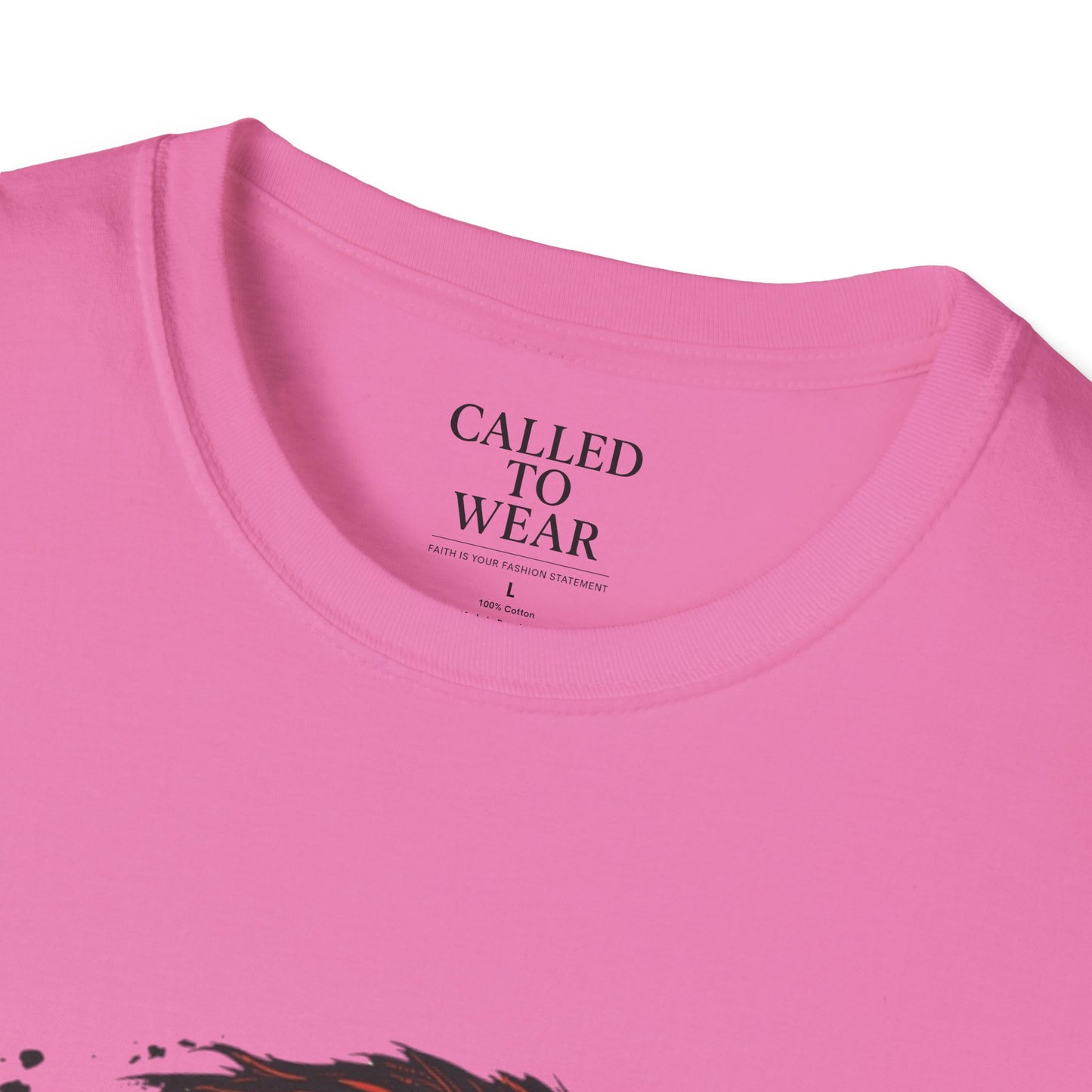 Be Bold in Christ Wolf Graphic T-Shirt | Faith Statement Tee