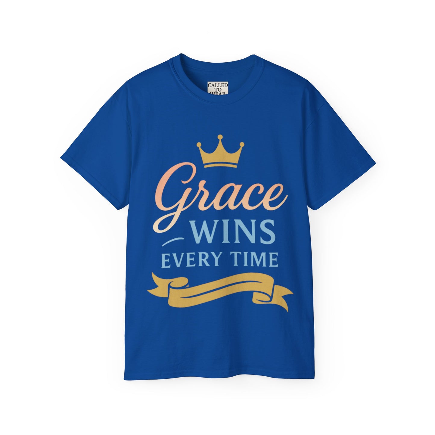 Grace Wins Inspirational Unisex Tee
