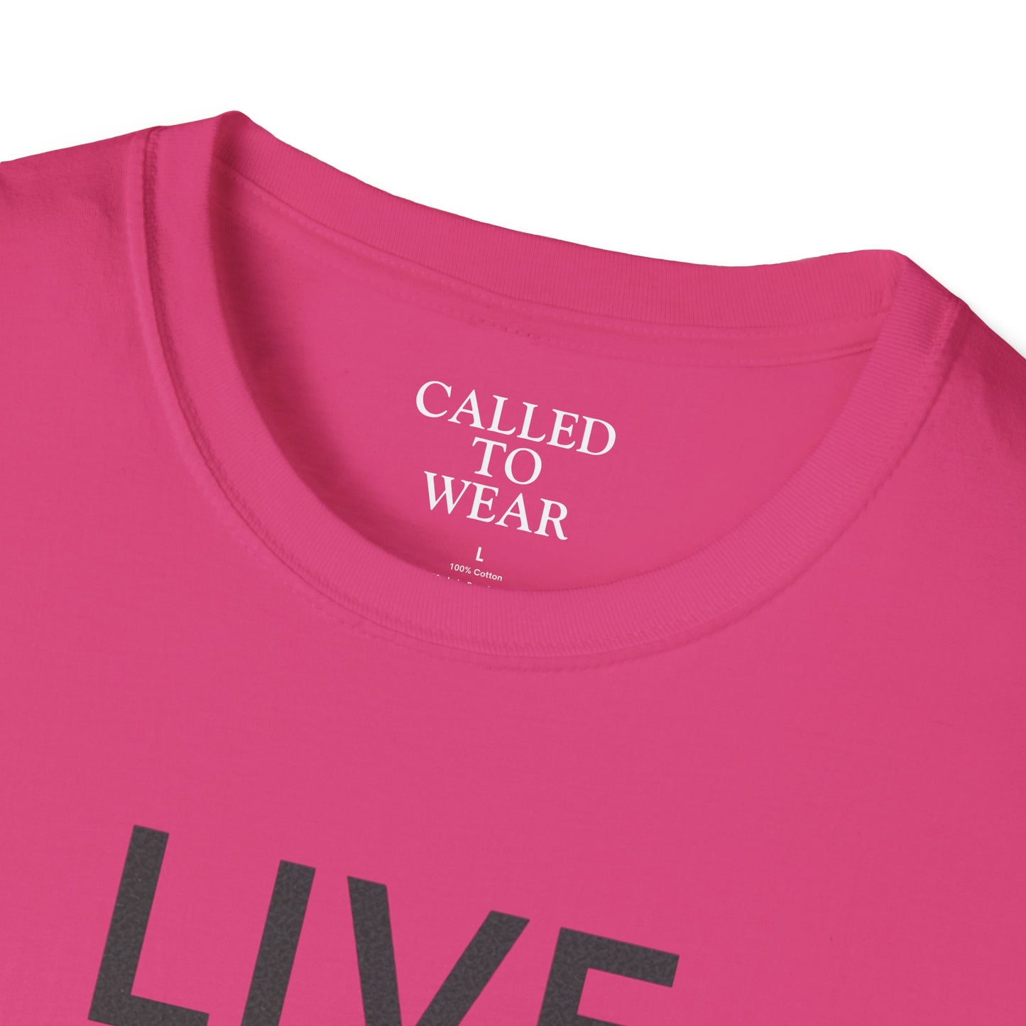 Live Boldly Love Deeply T-Shirt | Inspirational Typography Tee