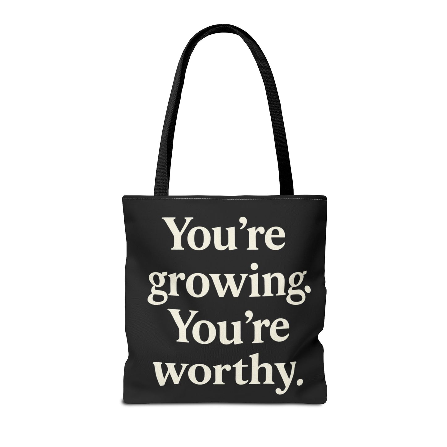 Empowering Affirmation Tote Bag 'You Are Enough' Inspirational Everyday Tote