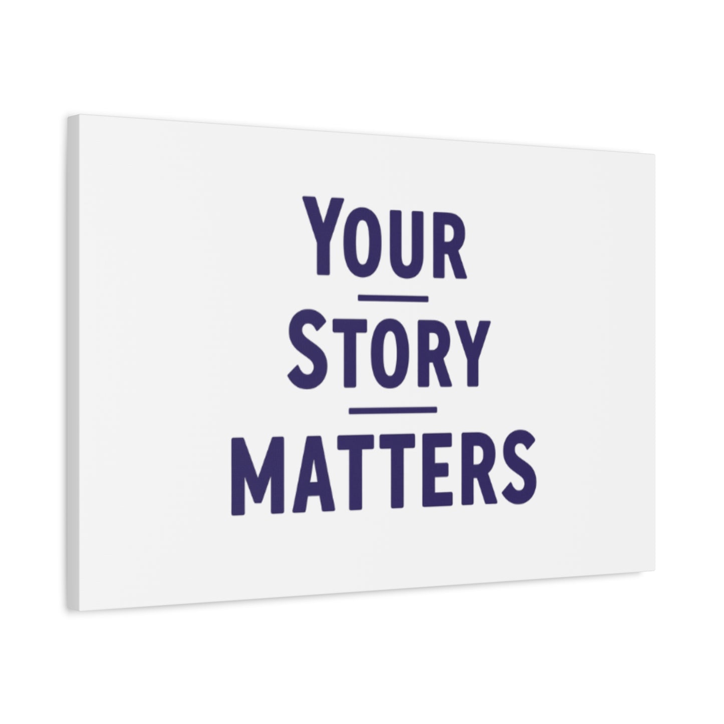 Your Story Matters Canvas