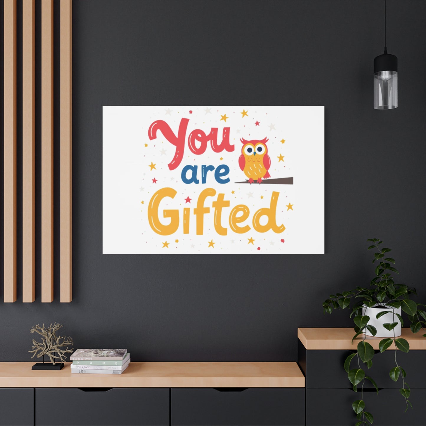 You Are Gifted Owl | Canvas