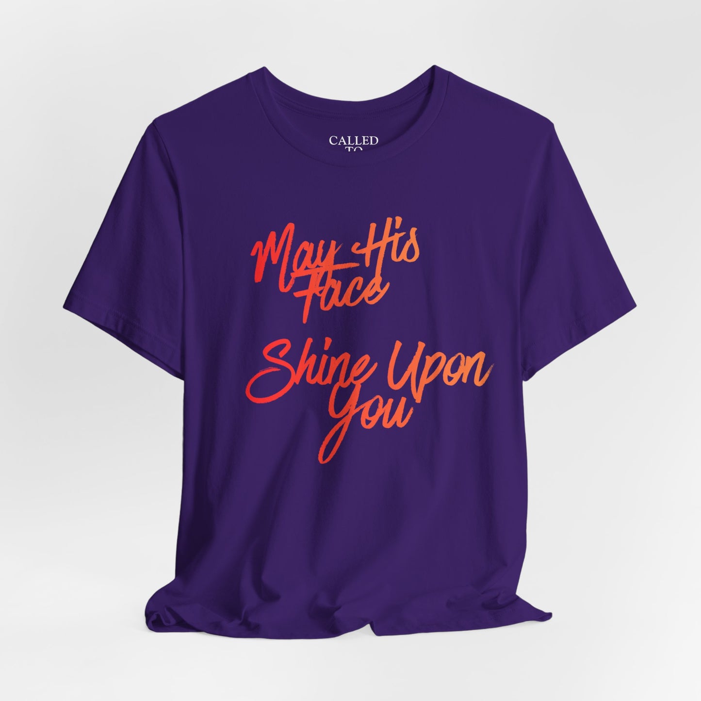 May His Face Shine Upon You Tee | Christian Blessing Shirt