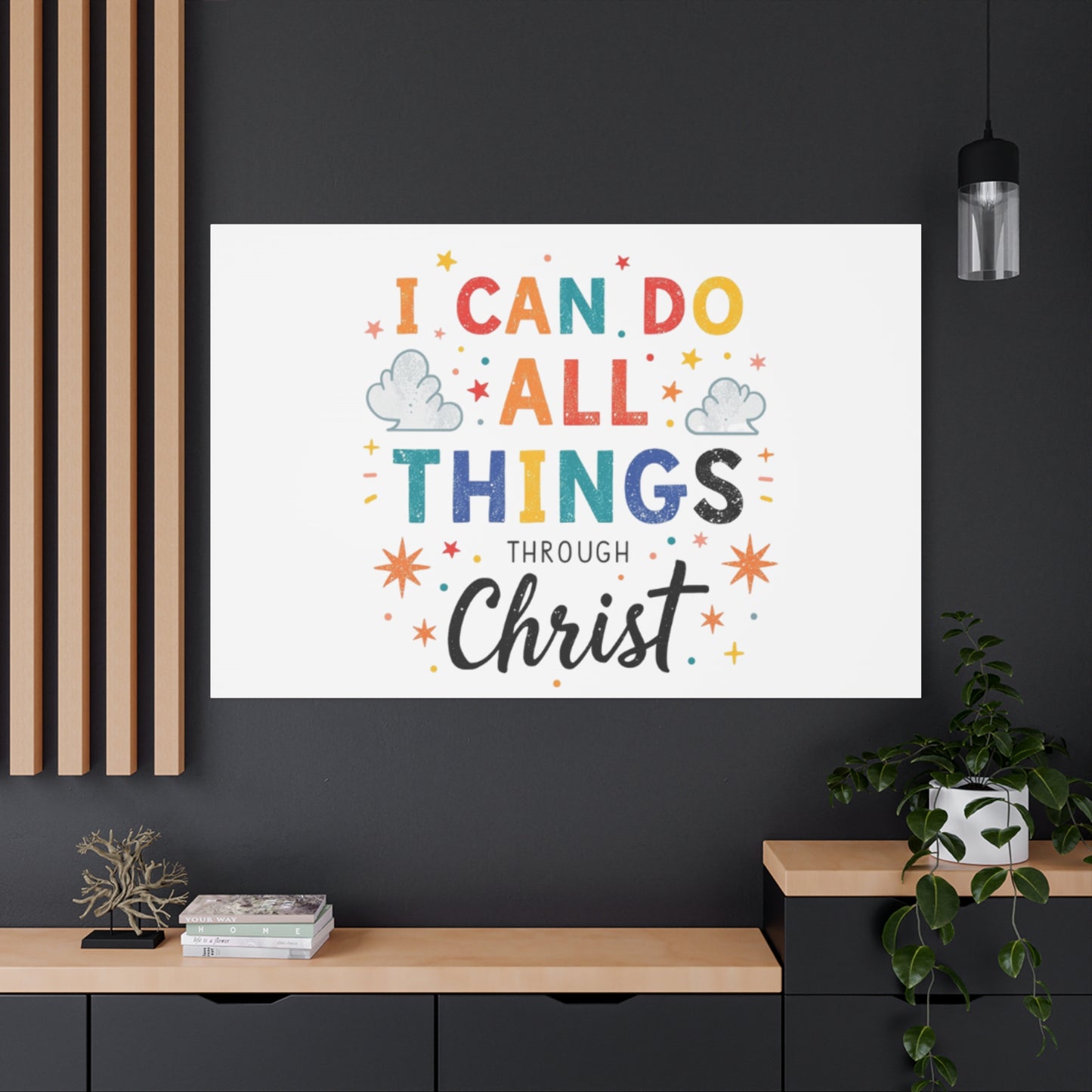I Can Do All Things Through Christ Matte Canvas