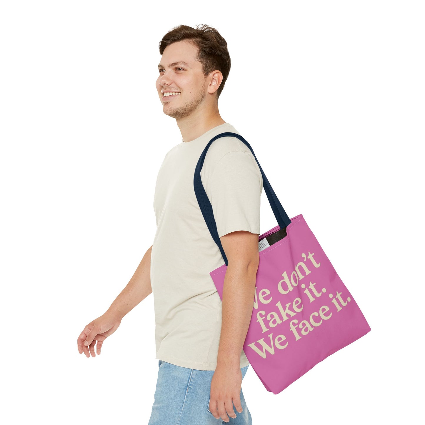 Empowering Tote Bag | Motivational Quote Tote | Everyday Carry, Gift for Friends, Positive Affirmation Bag, Stylish Shopping Bag