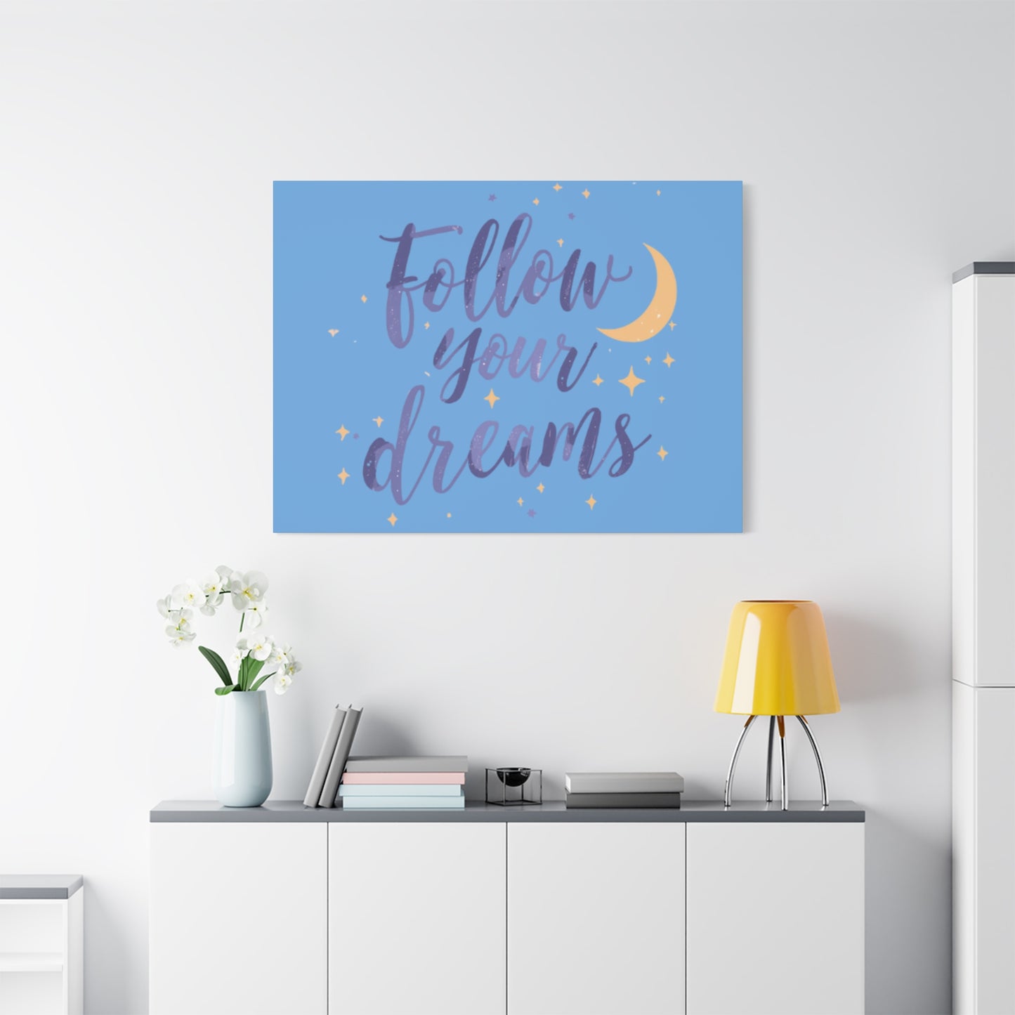 Follow Your Dreams Canvas | Matte Stretched Wall Art
