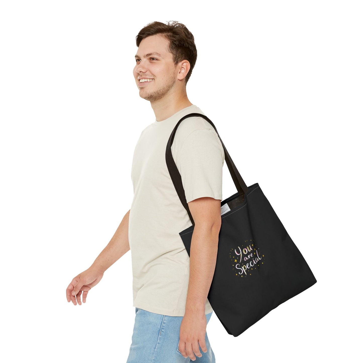 You Are Special Tote Bag | Inspirational Typography, Dotted Accent