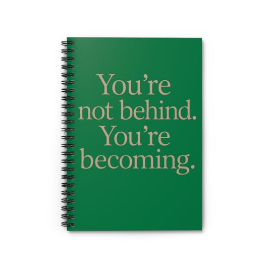Motivational Spiral Notebook
