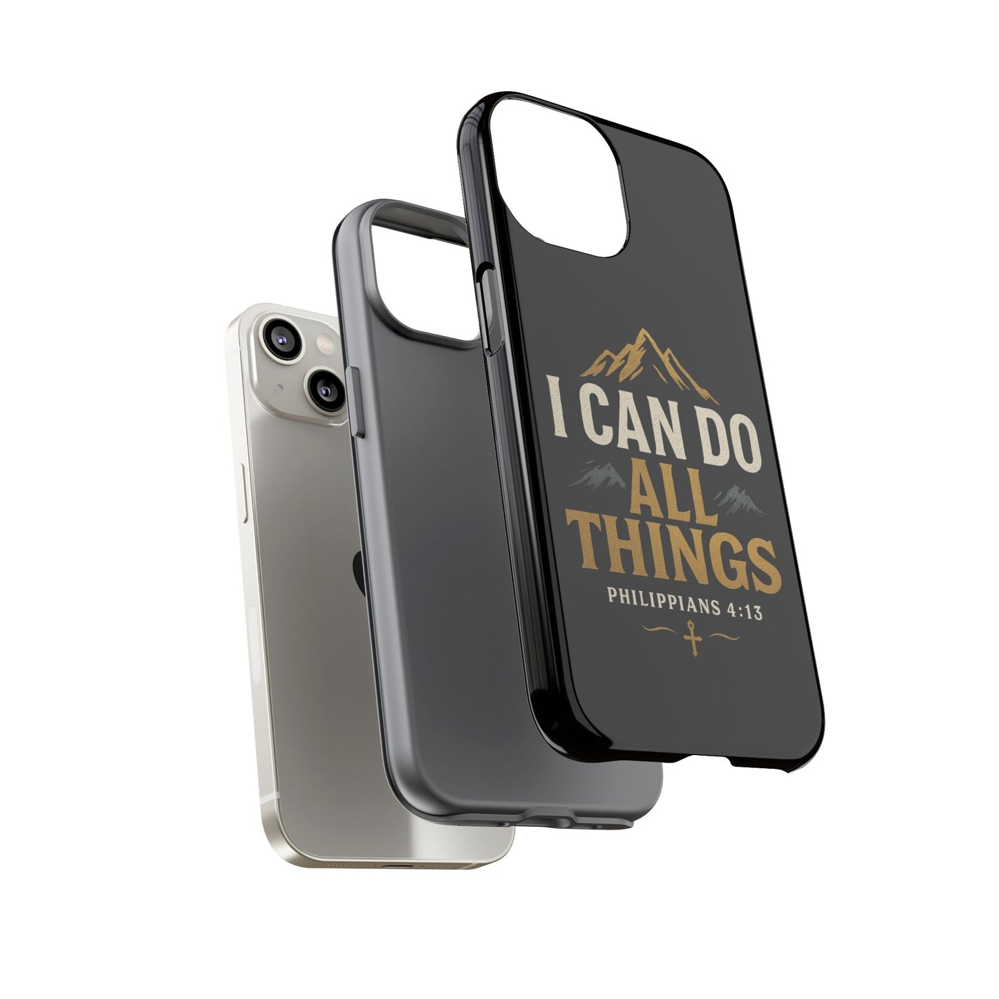 I Can Do All Things Phone Case, Inspirational Phone Cover, Christian Gift, Motivational Tech Accessory, Bible Verse Case, Tough Cases